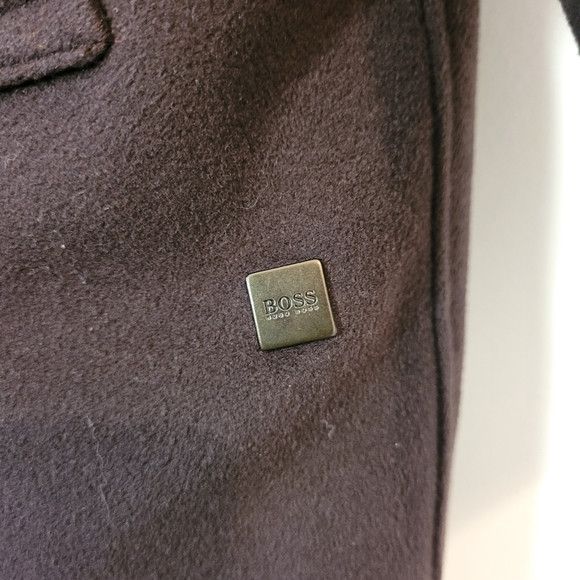 Hugo Boss Hugo Boss Vintage Brown Long Wool Cashmere Coat - Size 58 Size US XXL / EU 58 / 5 - 10 Thumbnail
