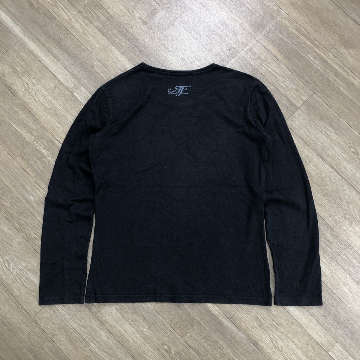 If Six Was Nine × Japanese Brand × Le Grande Bleu (L.G.B.) 2000s Armee Francaise Cross Poem Punk LGB Style Longsleeve Size US M / EU 48-50 / 2 - 10 Thumbnail