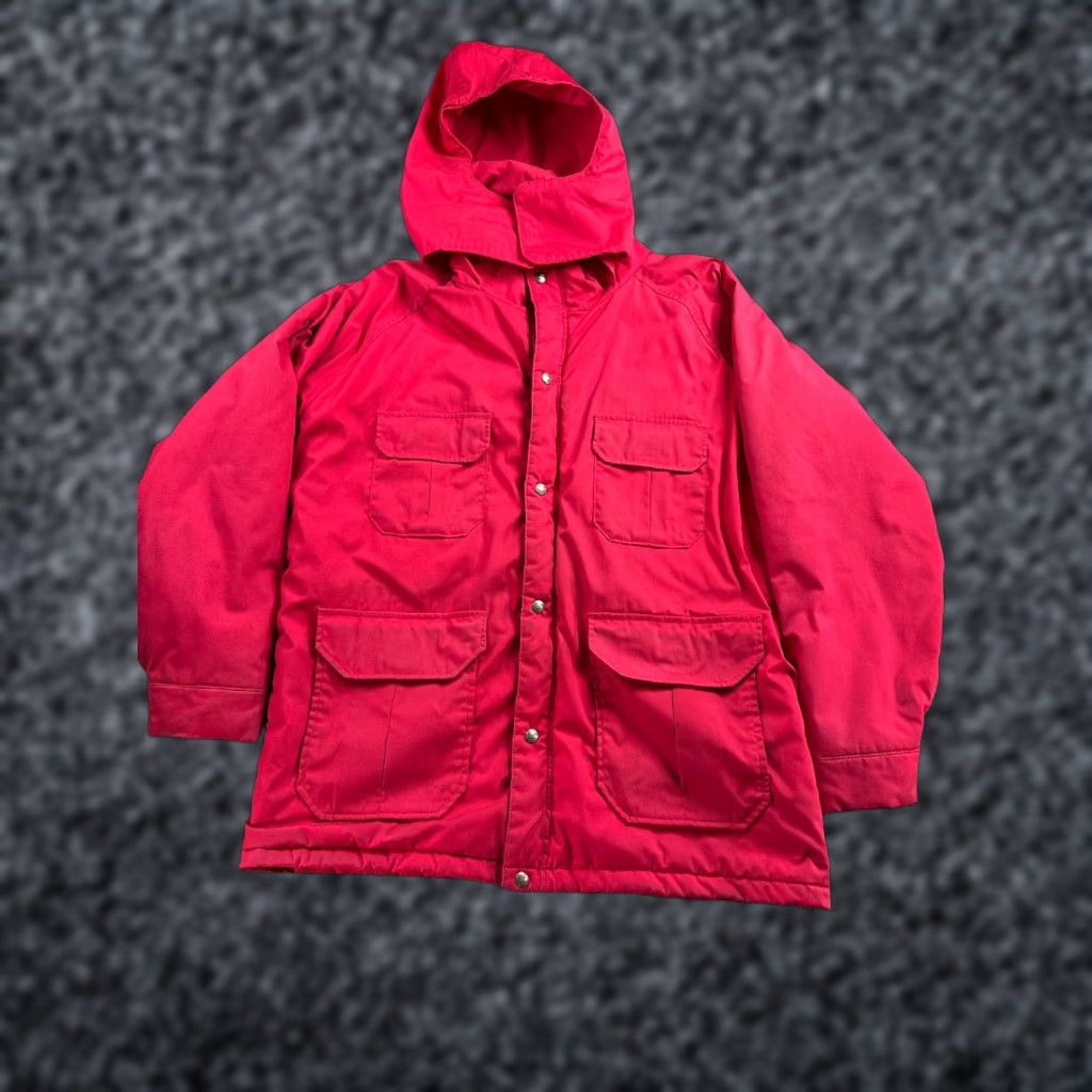 Vintage VINTAGE Woolrich Jacket Mens L Red Parka Wool Lined 80s Outdoors Size US L / EU 52-54 / 3 - 1 Thumbnail