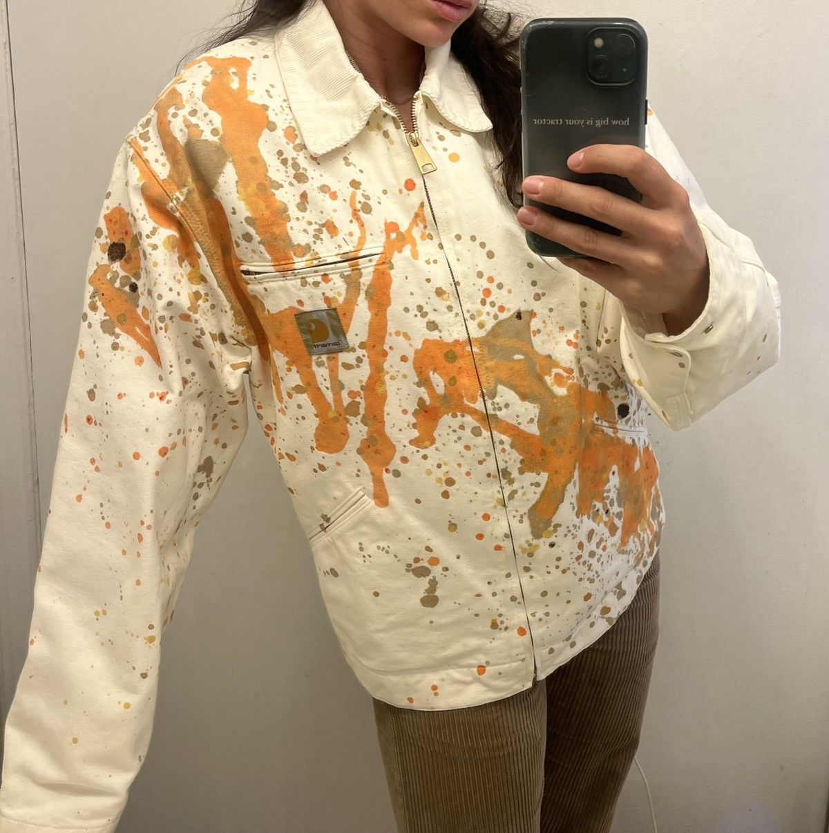 Carhartt Wip Custom carhartt jacket Size US L / EU 52-54 / 3 - 10 Thumbnail