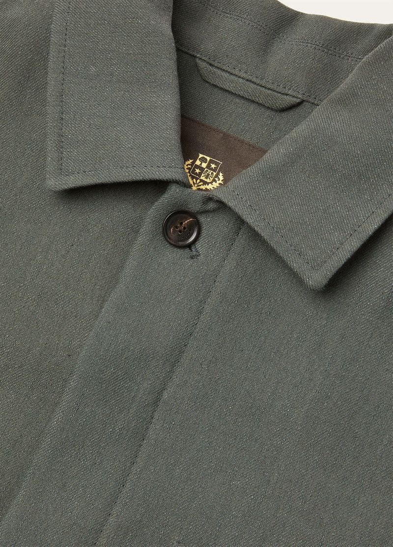 Loro Piana o1w1db10226 FAP1755 Alfred Overshirt in Dark Grey Size US L / EU 52-54 / 3 - 7 Thumbnail