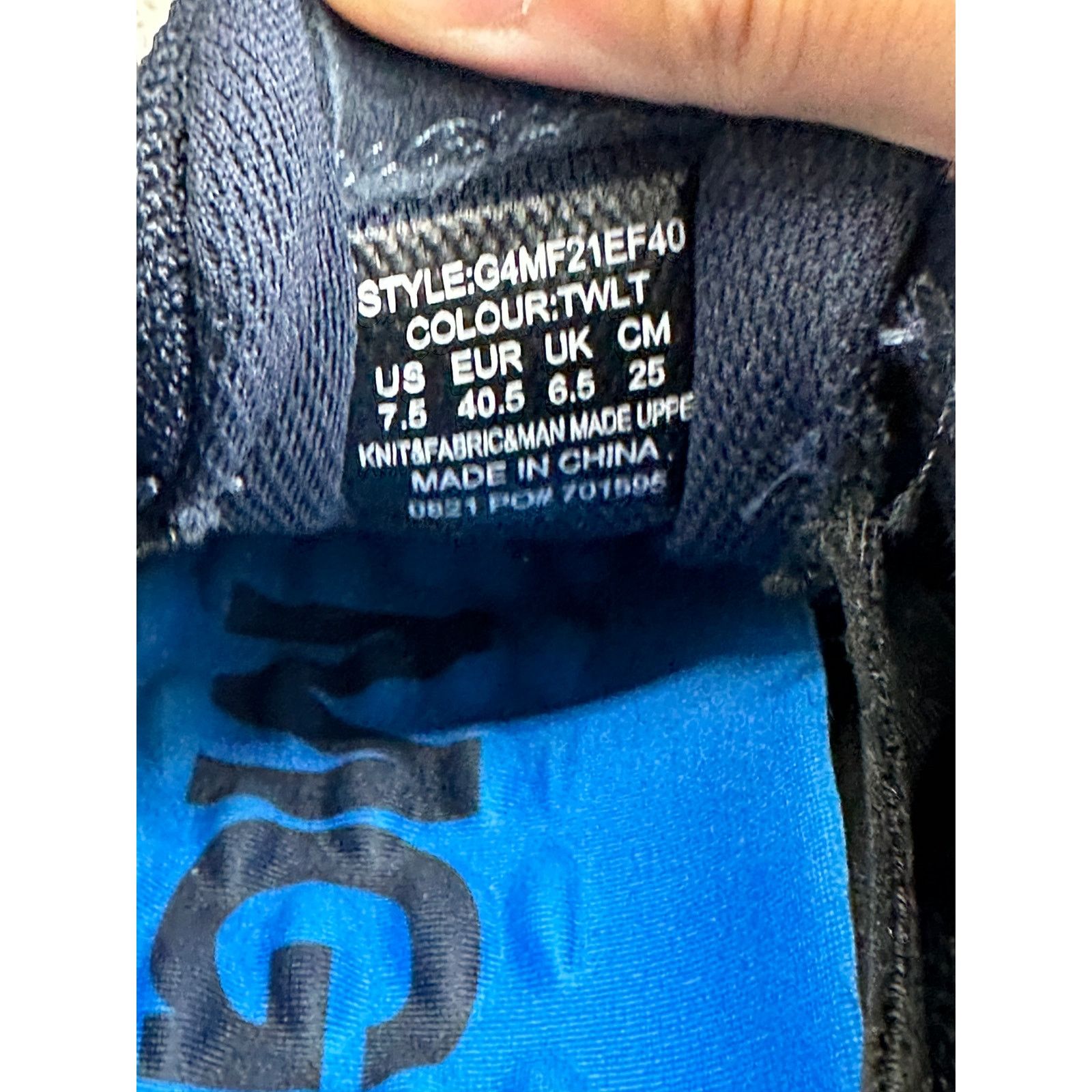 G/FORE G/Fore Gfore MG4X2 Knit Hybrid Golf Shoes Mens 7.5 Blue Size US 8 / EU 41 - 8 Thumbnail
