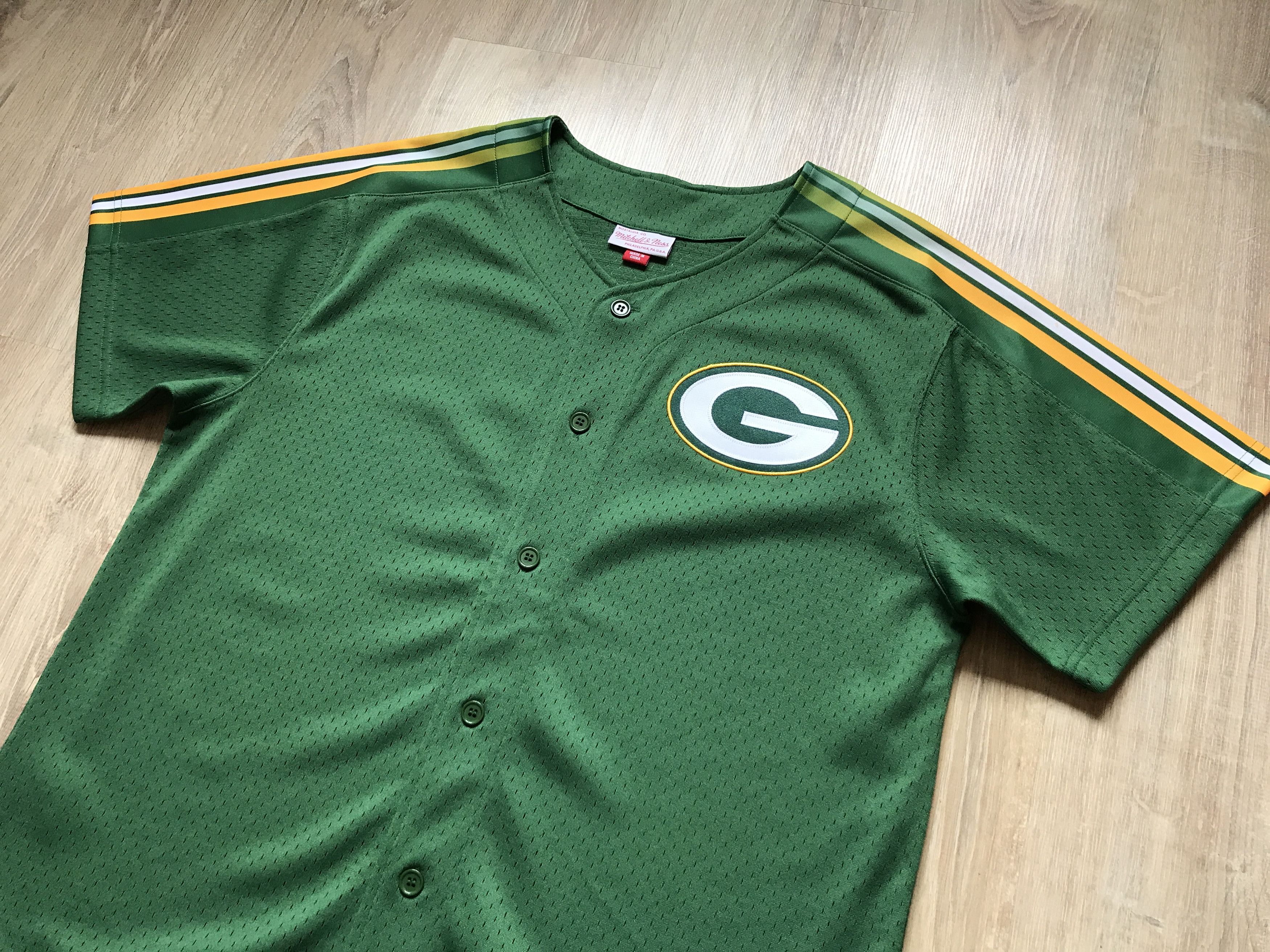 Mitchell & Ness × NFL × Vintage Vintage Mitchell & Ness NFL Green Bay Packers Jersey Size US L / EU 52-54 / 3 - 2 Thumbnail