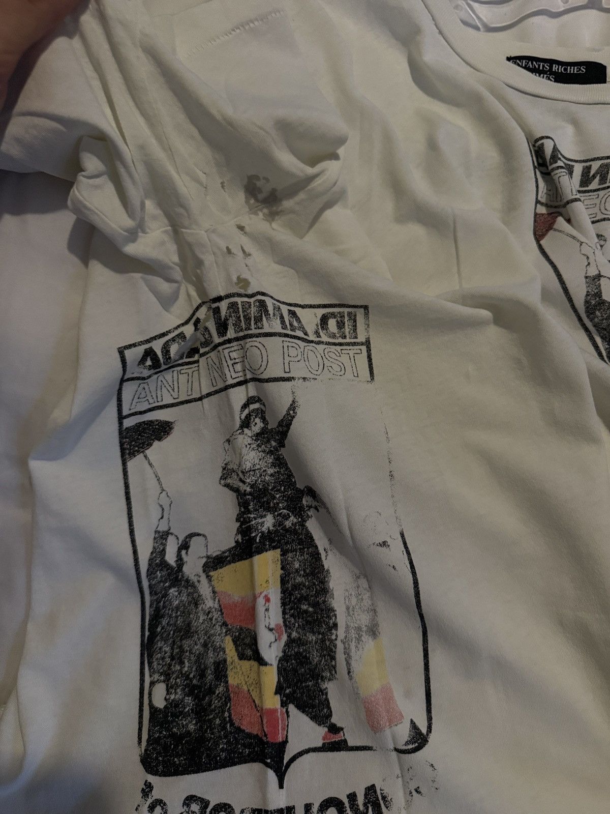 Enfants Riches Deprimes Enfants Riches Deprimes ‘Idi Amin Dada’ Tee Size US L / EU 52-54 / 3 - 7 Thumbnail