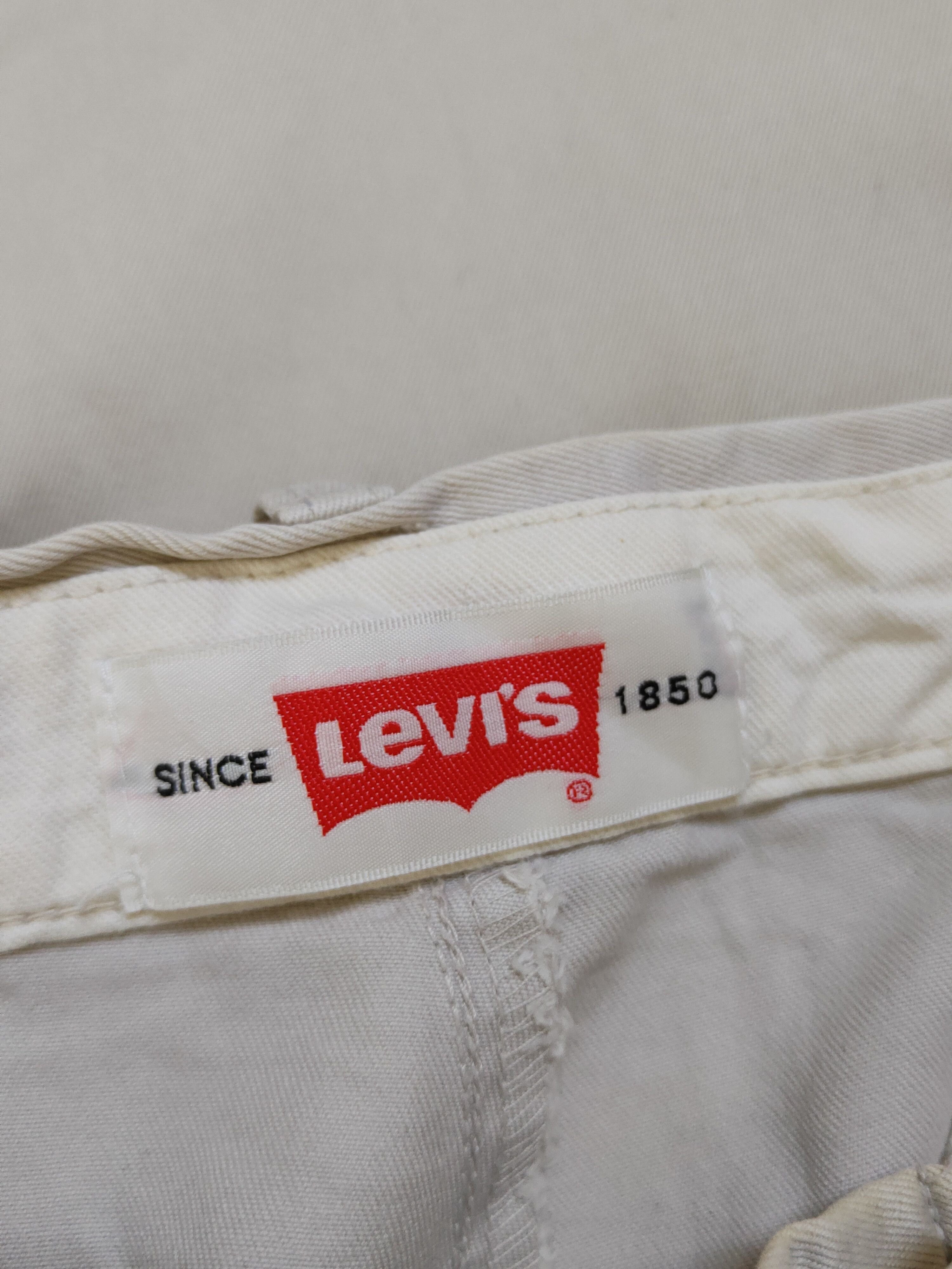 Levi's Levis Beige Multipocket Casual Pants #S2285 Size US 35 - 17 Thumbnail