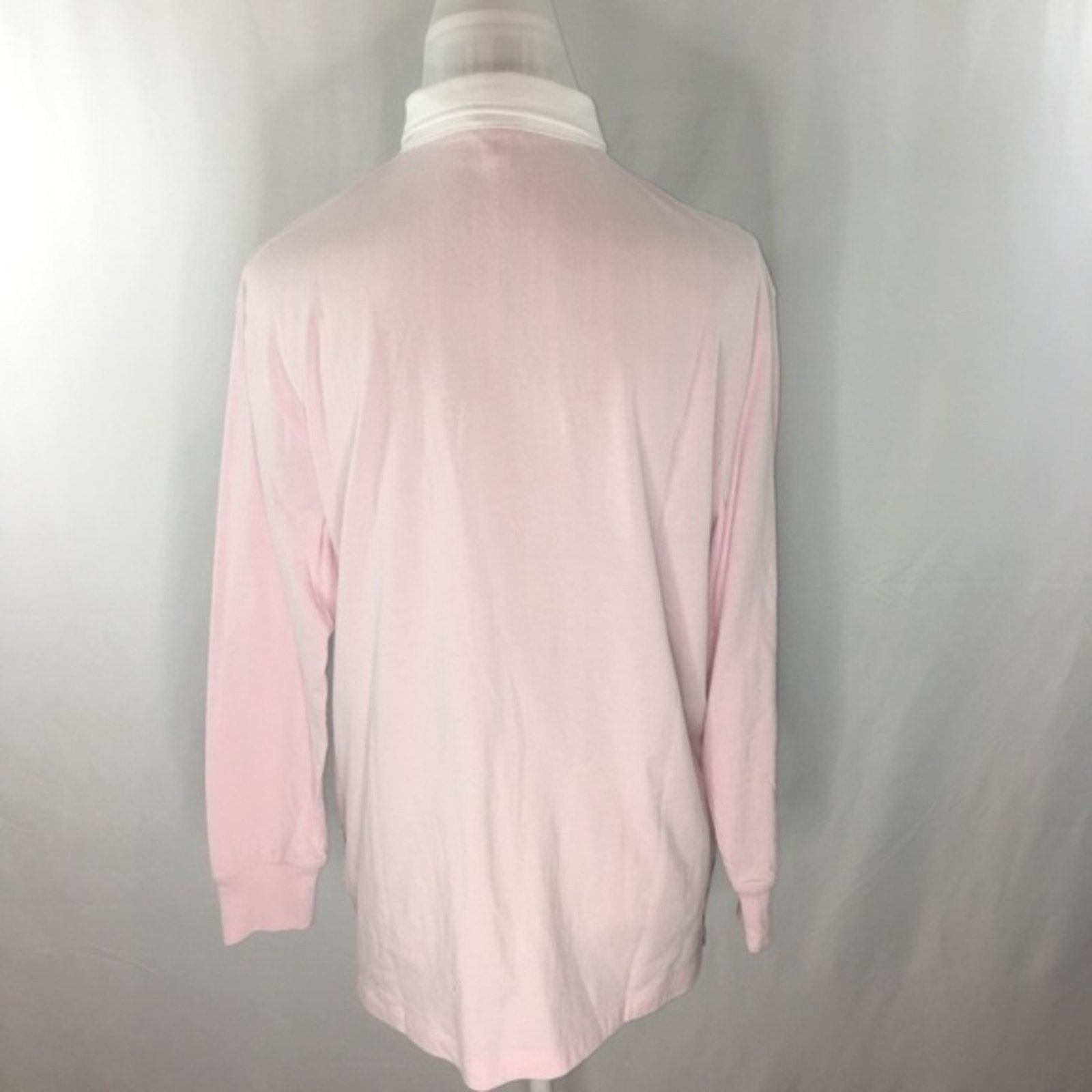 Pink × Victoria's Secret NWT VS Pink Women's Rugby Polo Shirt Long Sleeve Size Small Size S / US 4 / IT 40 - 2 Thumbnail