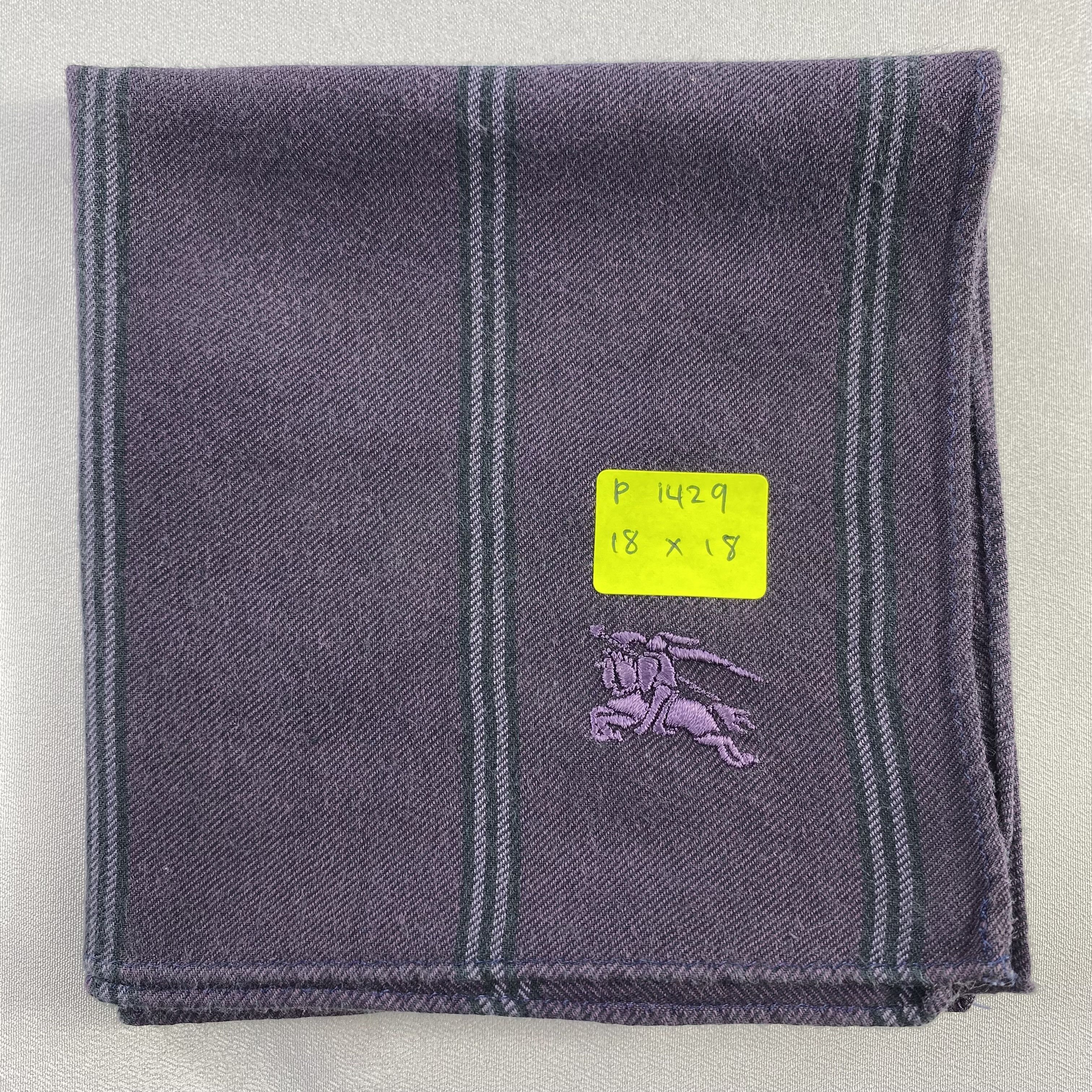 Burberry × Vintage Burberry Handkerchief / Neckerchief / Bandana-P1429 Size ONE SIZE - 7 Thumbnail