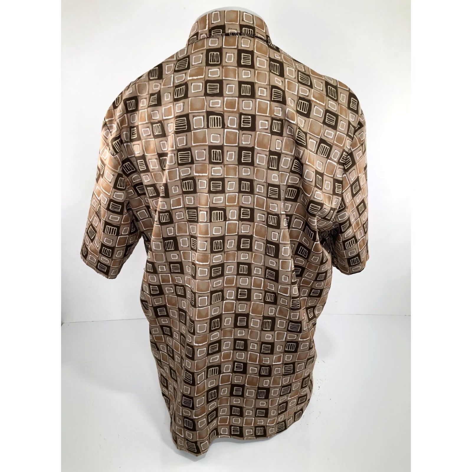 Vintage VINTAGE Alan Stuart Geometric Shirt L Size US L / EU 52-54 / 3 - 4 Thumbnail