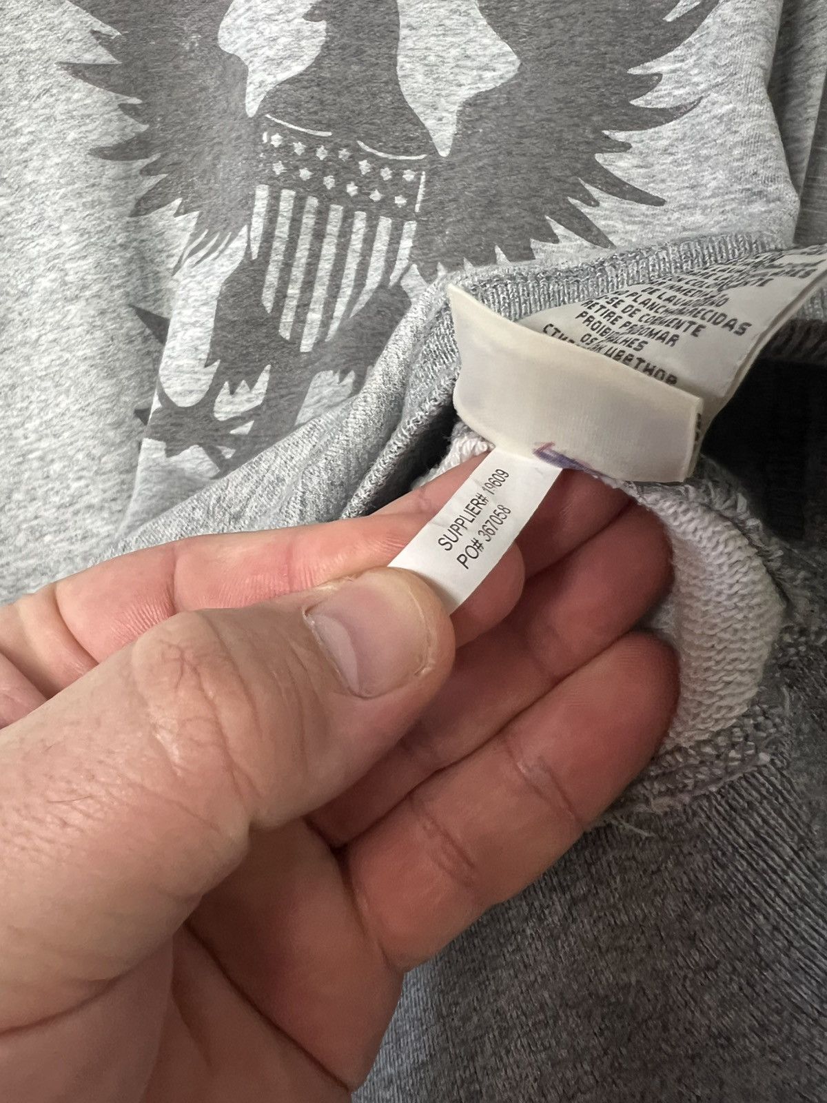Denim & Supply Ralph Lauren VNTG Denim & Supply Ralph Lauren Eagle Big Logo Sweatshirt Size US XL / EU 56 / 4 - 15 Thumbnail
