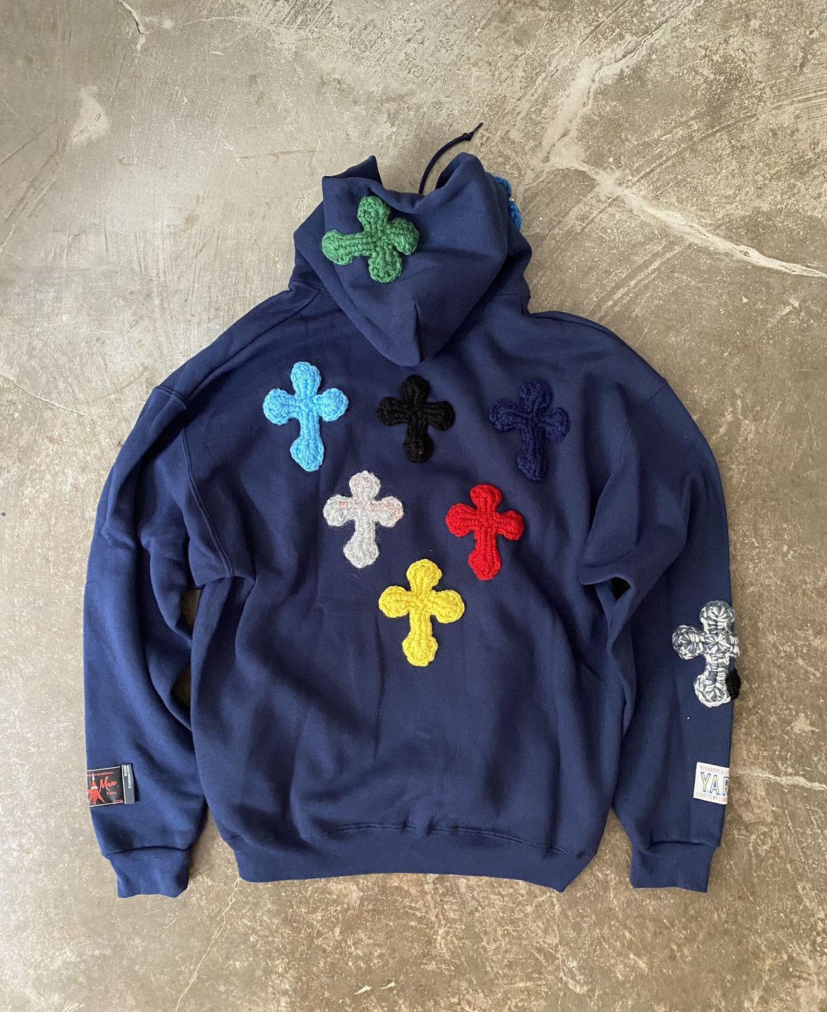 Japanese Brand Yarn x Syuman Hoodie Chrome Hearts Stone Island Kapital Size US L / EU 52-54 / 3 - 6 Thumbnail