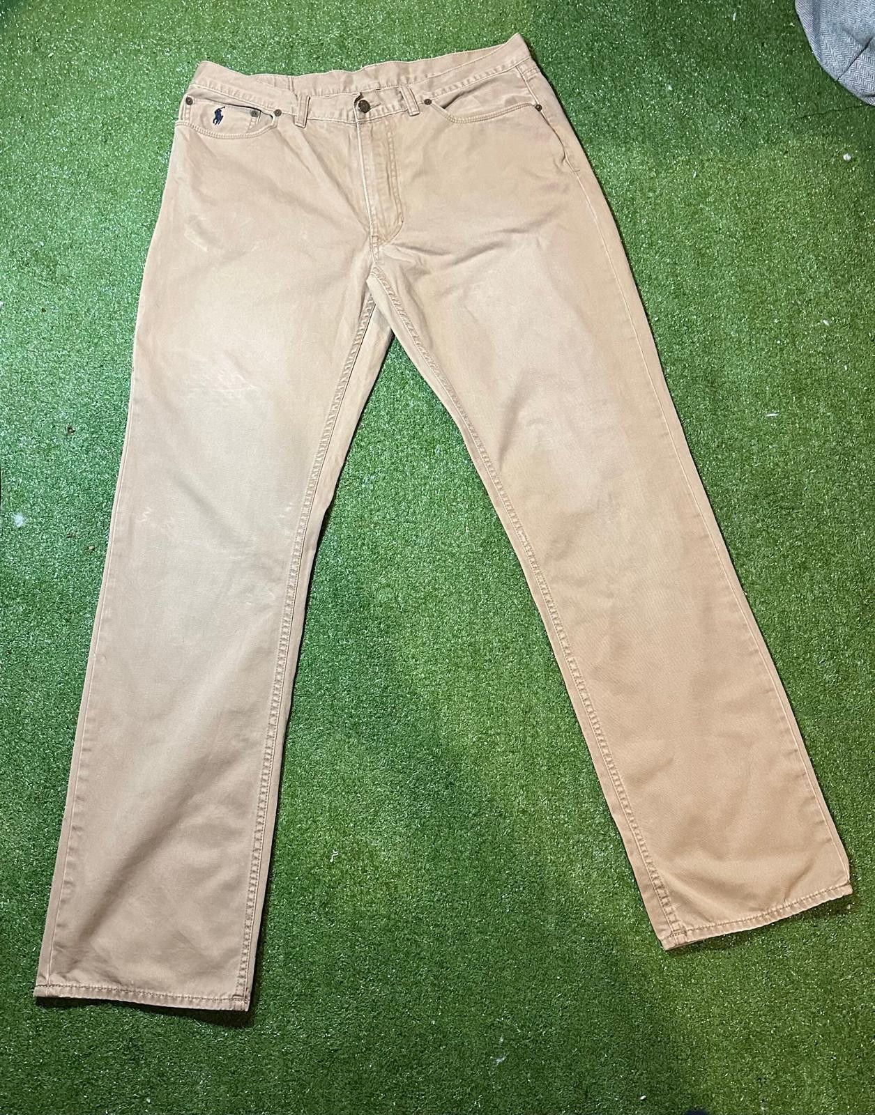 Polo Ralph Lauren Polo Ralph Lauren Men's Khaki Chino Pants Beige Size US 34 / EU 50 - 1 Thumbnail