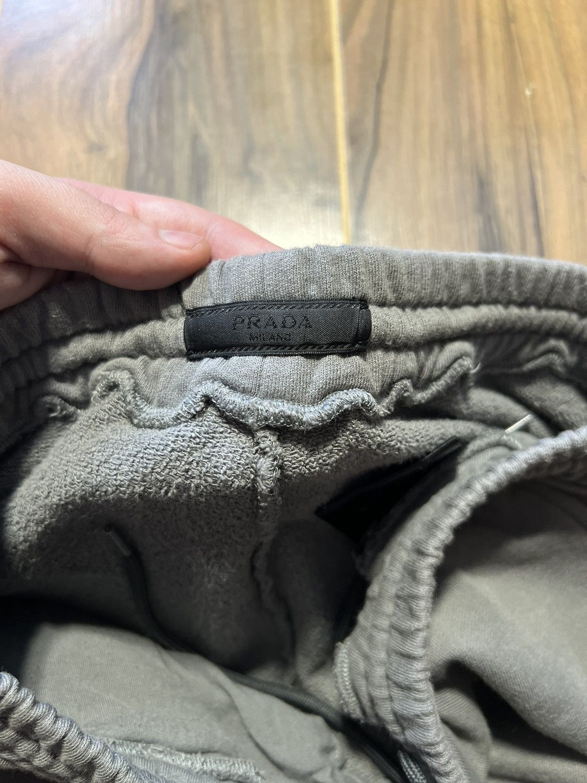 Prada Prada red tap pants joggers sweat Size US 30 / EU 46 - 9 Thumbnail