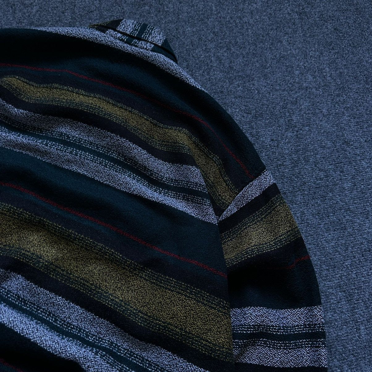Western Rise VTG Stripped Shirt Button Up Size XL Western 00s USA Hype Size US XL / EU 56 / 4 - 14 Thumbnail