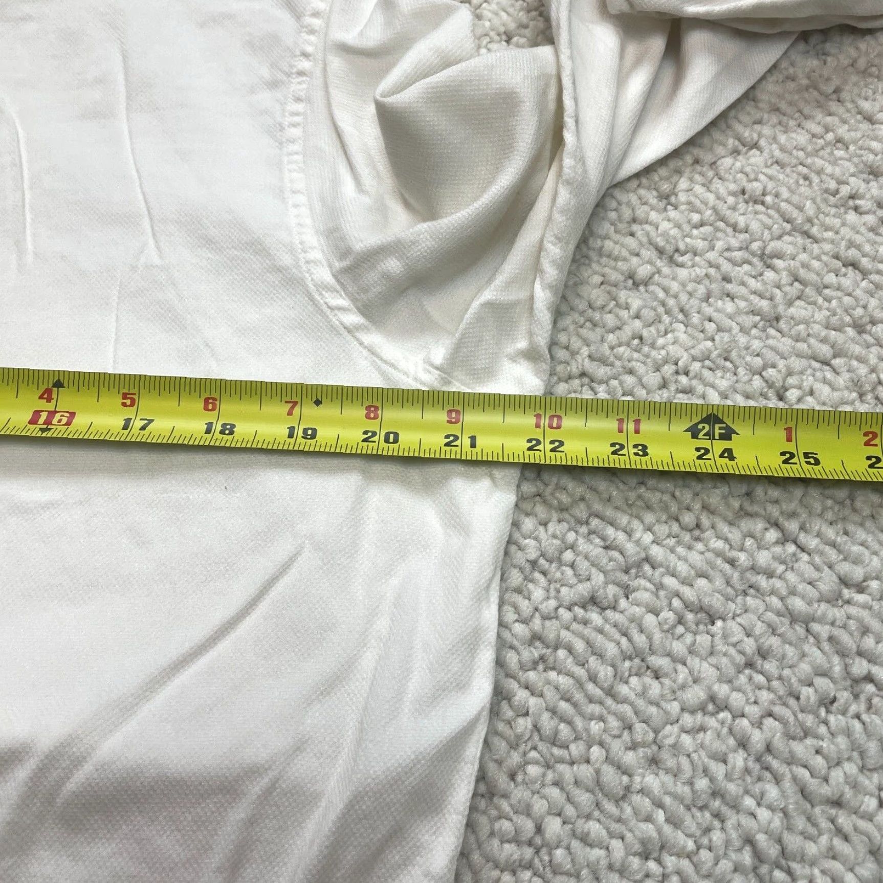 Lands' End VINTAGE Land's End Shirt Womens XL White Button-Up Long Sleeve Cotton Collared Top Size XL / US 12-14 / IT 48-50 - 6 Thumbnail