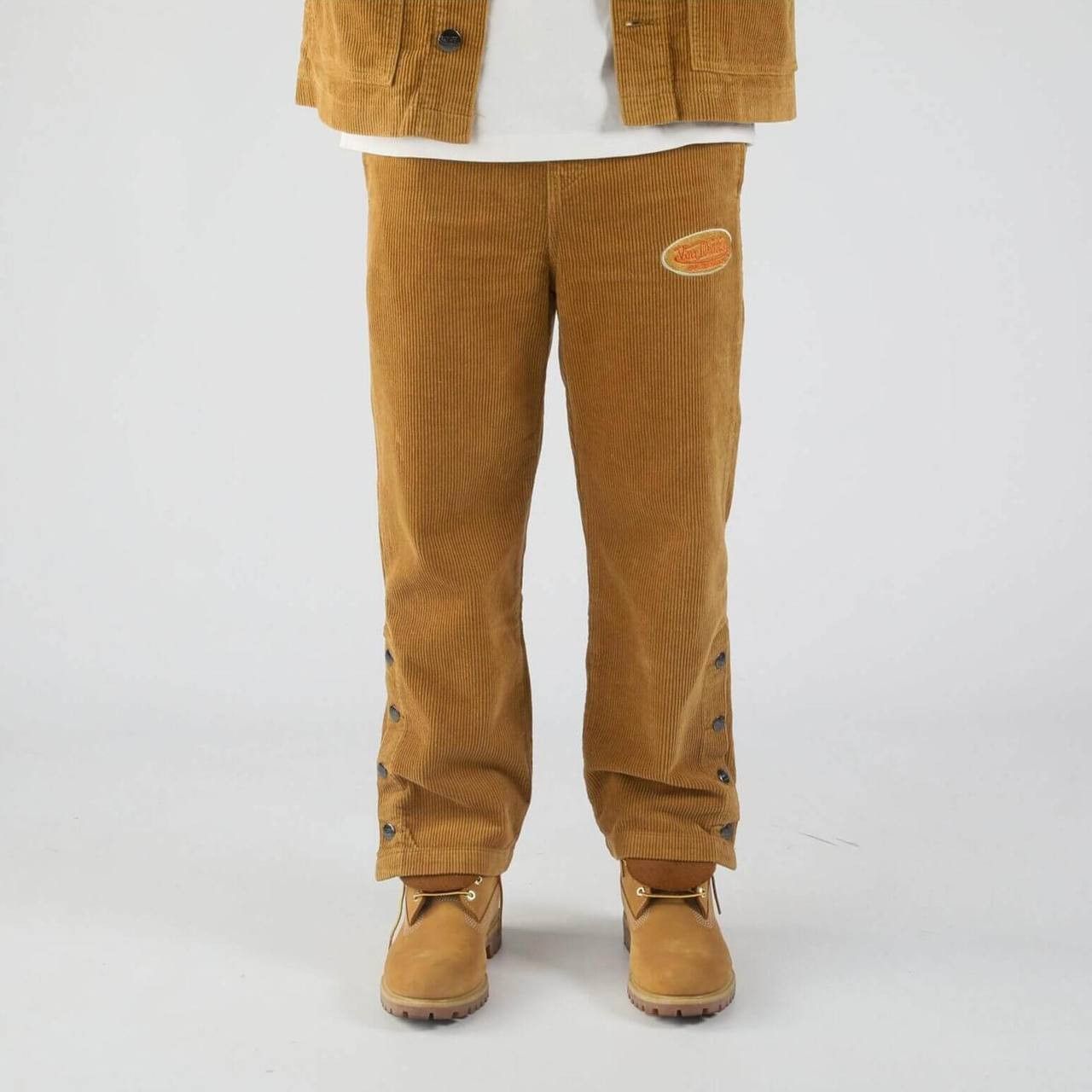 Von Dutch Von Dutch Originals Corduroy Pant Straight Raby brown Size US 32 / EU 48 - 1 Thumbnail