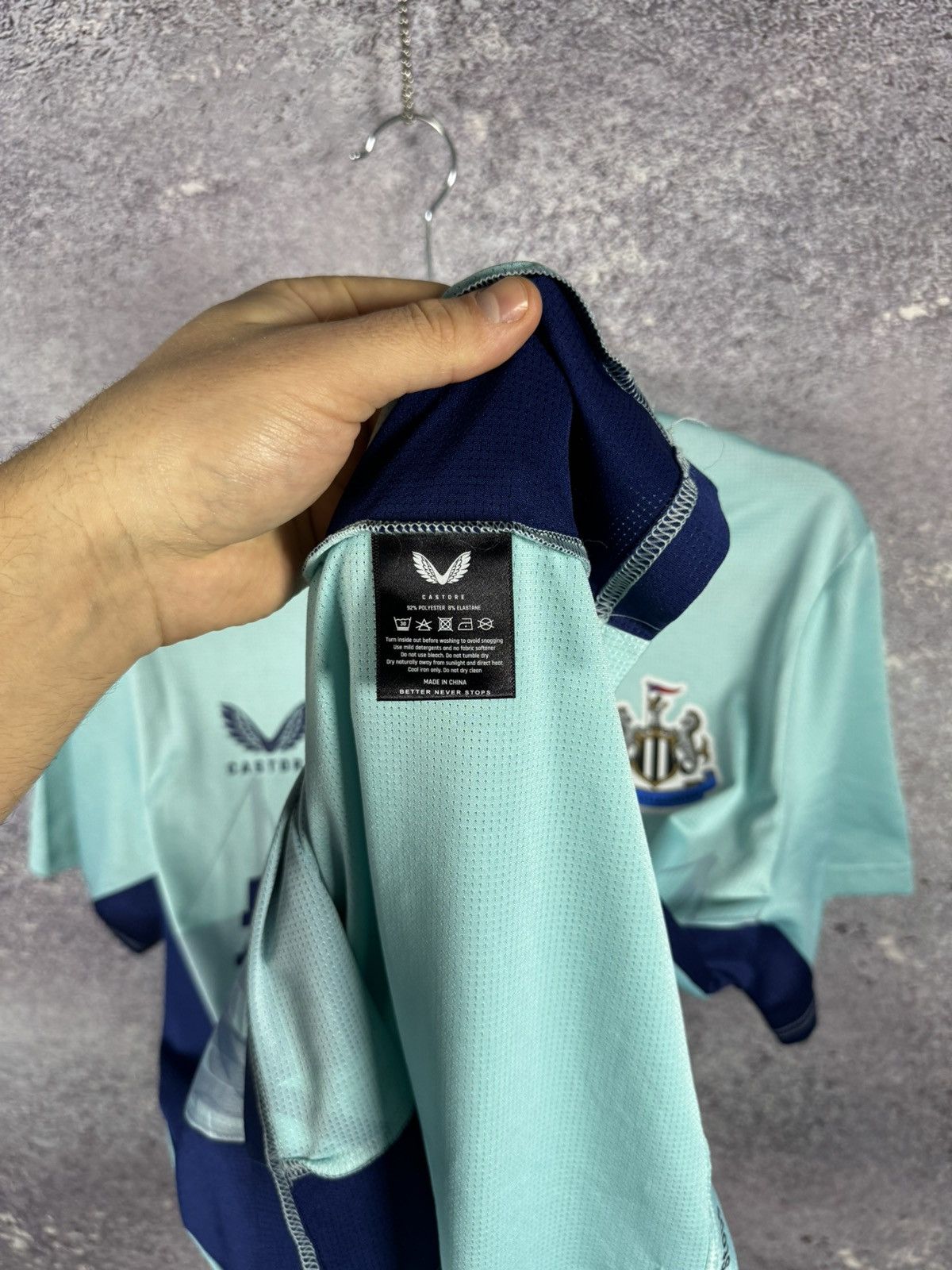 Castore × Vintage Newcastle United 2022/23 Fourth Castore Soccer Jersey Small Size US S / EU 44-46 / 1 - 10 Thumbnail
