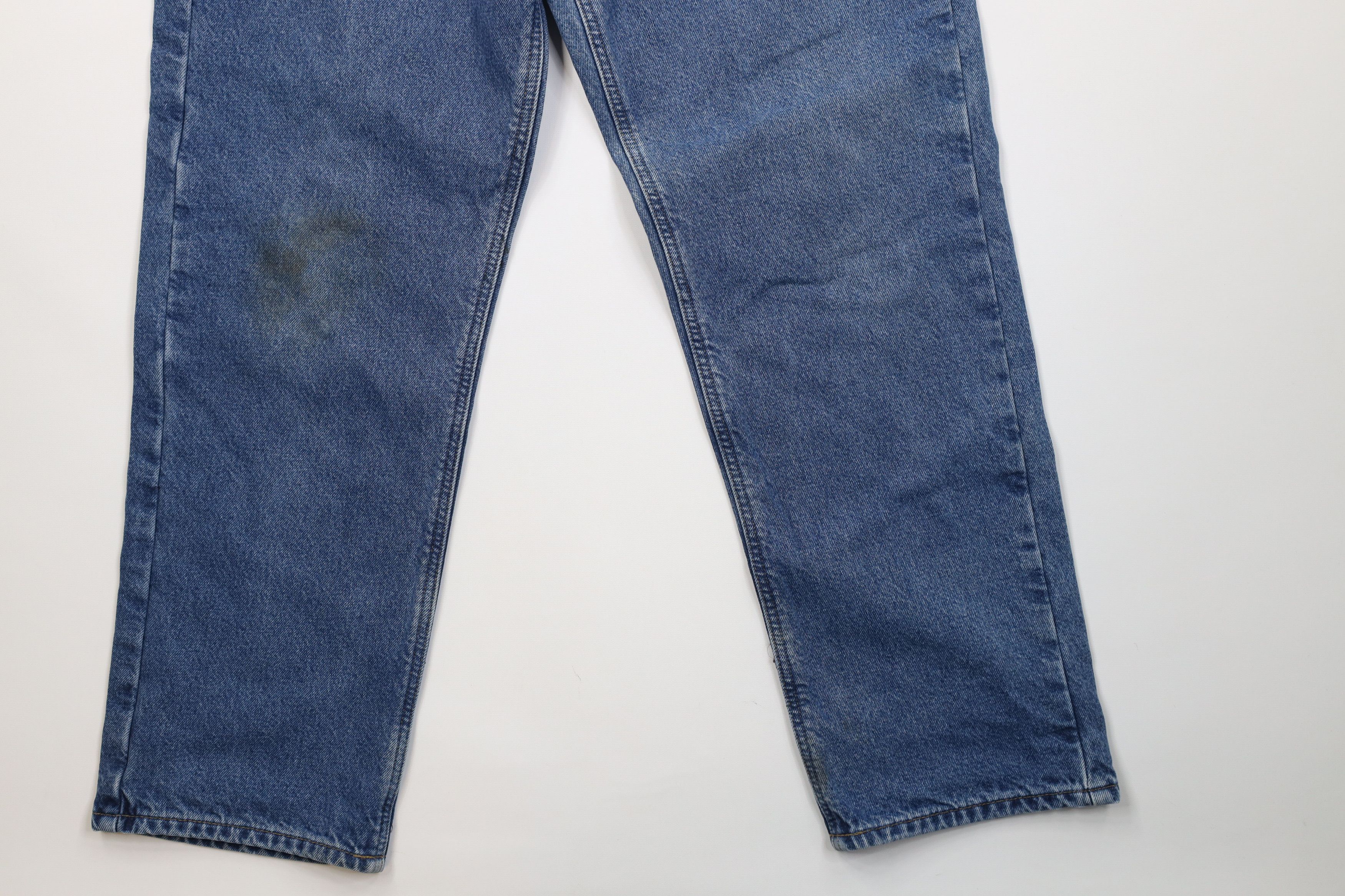 Carhartt Vintage Y2K Carhartt Heavy Flannel Lined Wide Leg Jeans Size US 34 / EU 50 - 6 Thumbnail