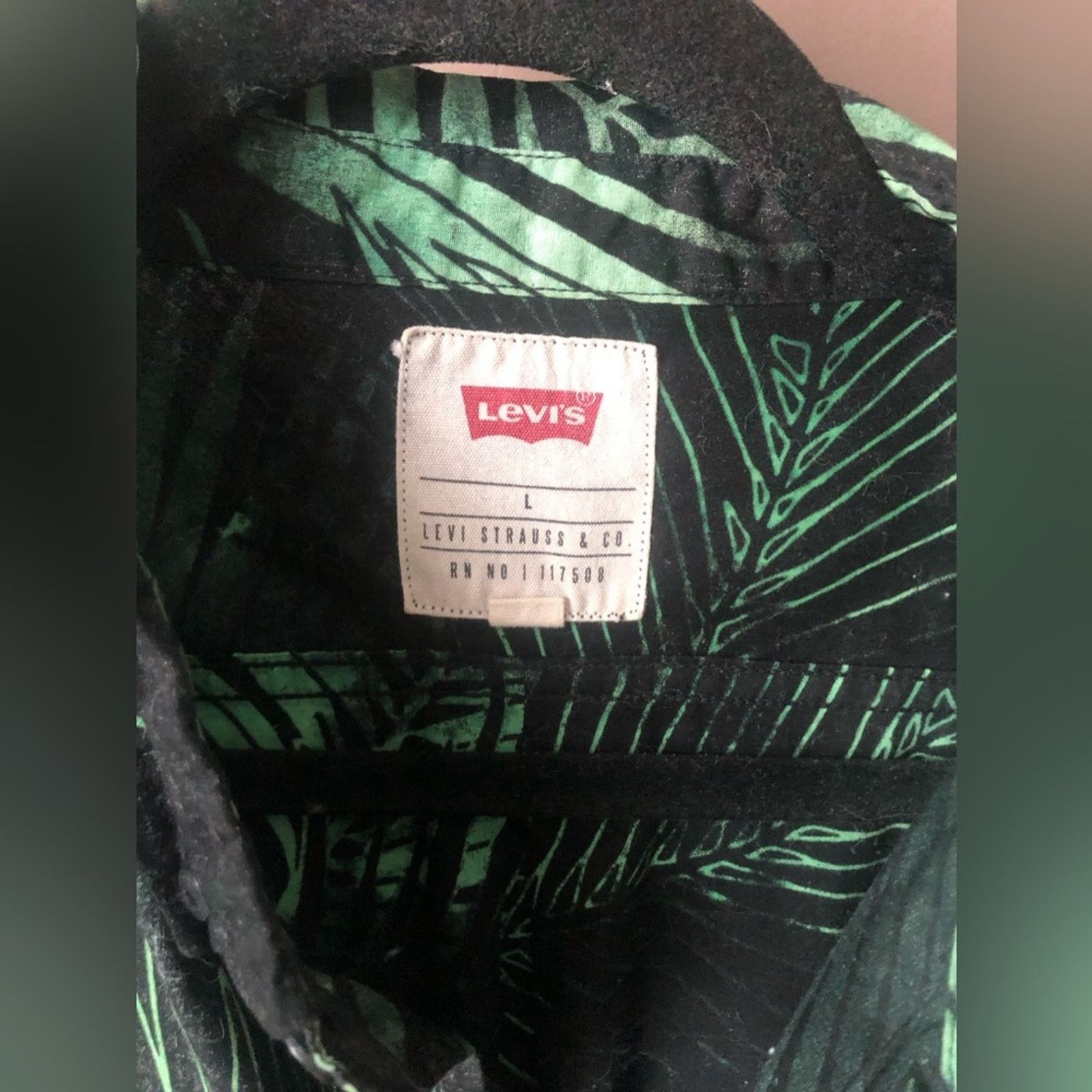 Levi's Levi’s palm button down shirt short sleeve Size US L / EU 52-54 / 3 - 8 Thumbnail