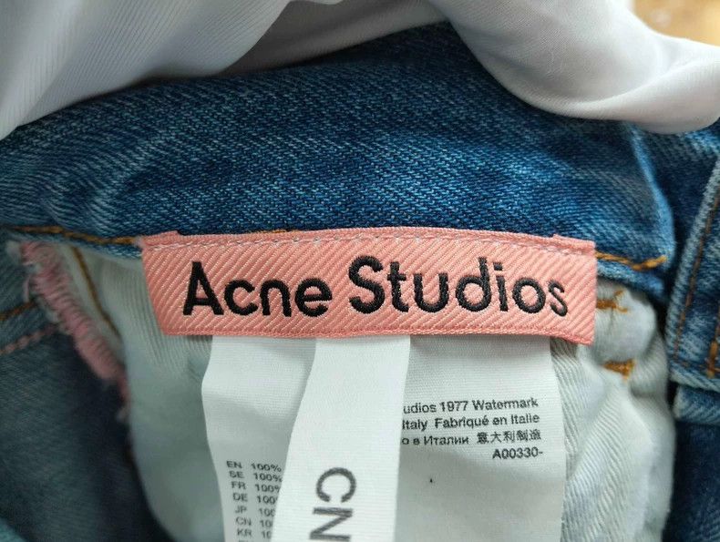 Acne Studios acne studios High-waisted straight-leg jeans 2504-Nextarrow Size US 30 / EU 46 - 3 Thumbnail