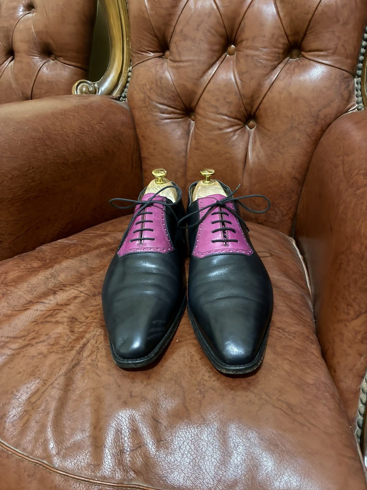 Other ALTAN BOTTIER hand made in france luxury Adelaide oxfords Size US 10 / EU 43 - 7 Thumbnail