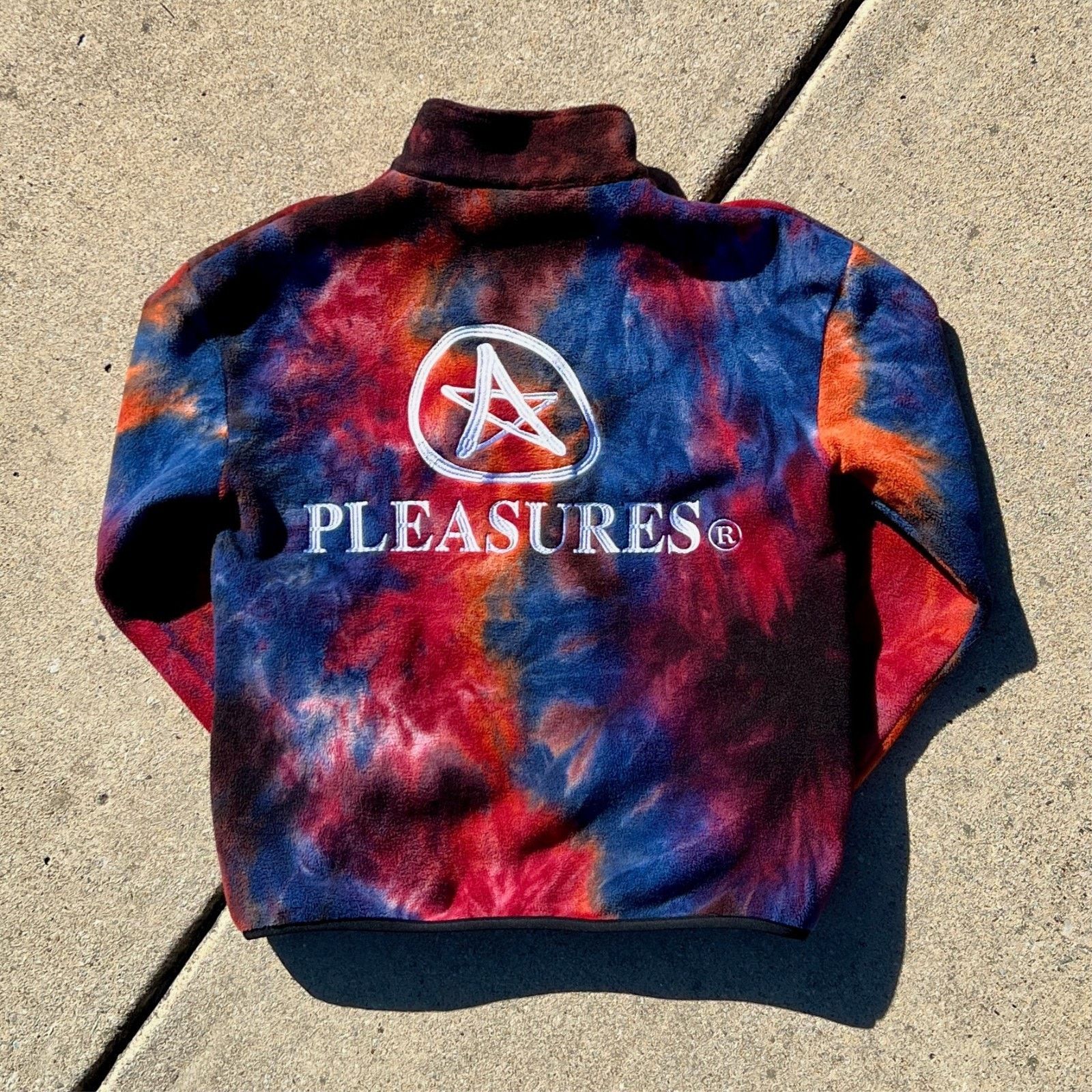 Pleasures Pleasures Caffeine Polar Fleece Quarter Zip | Size M Size US M / EU 48-50 / 2 - 4 Thumbnail