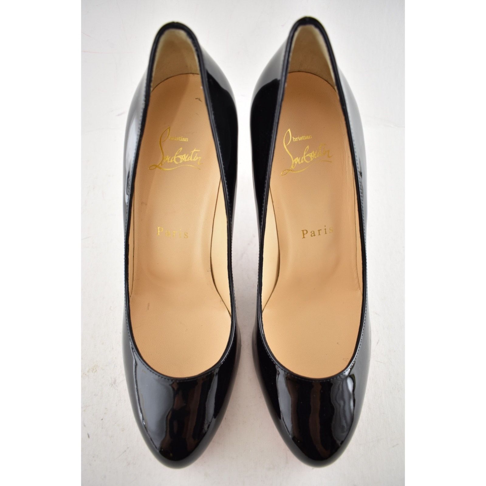 Christian Louboutin Christian Louboutin Dolly Pump 85 Black Patent Leather Size US 6 / IT 36 - 8 Thumbnail