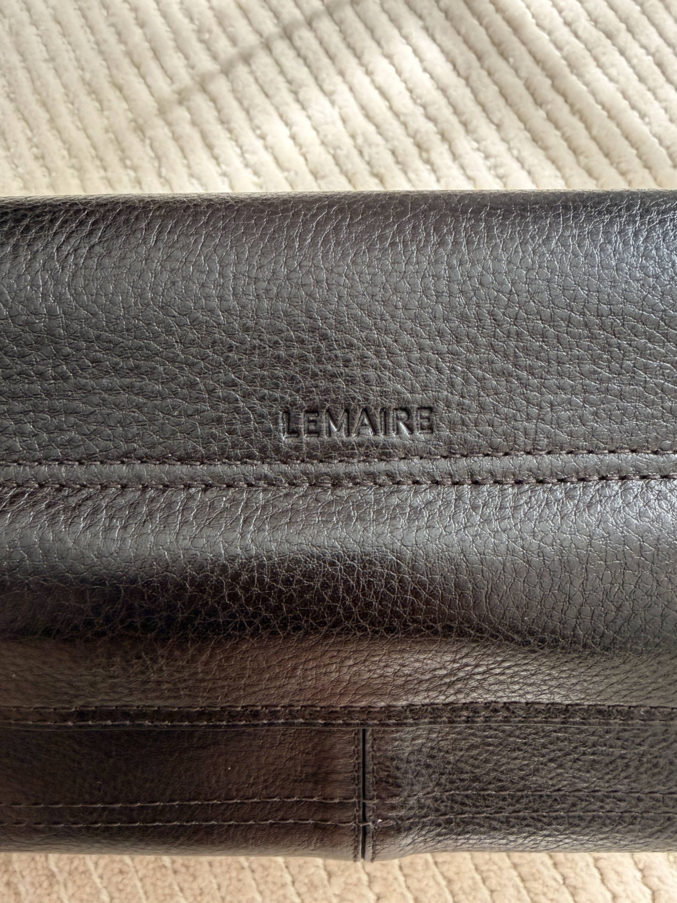 Lemaire Small Gear Bag Espresso Size ONE SIZE - 6 Thumbnail