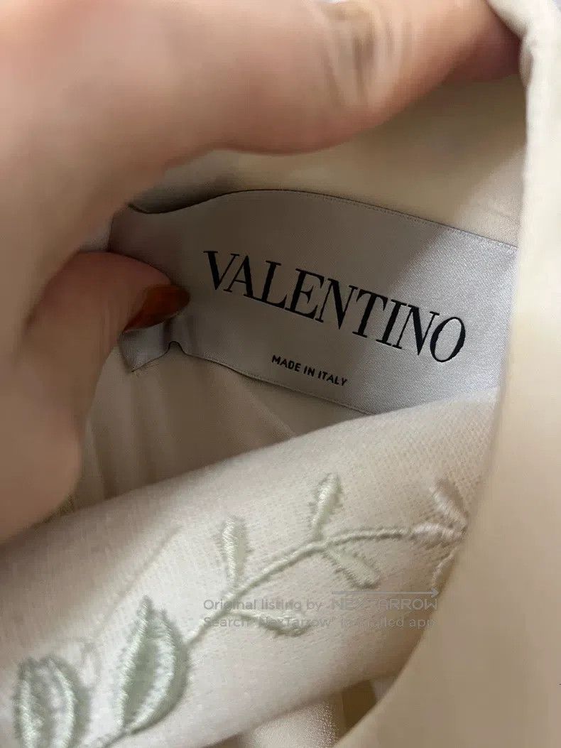 Valentino Valentino Off-white polka dot dress Size S / US 4 / IT 40 - 2 Thumbnail