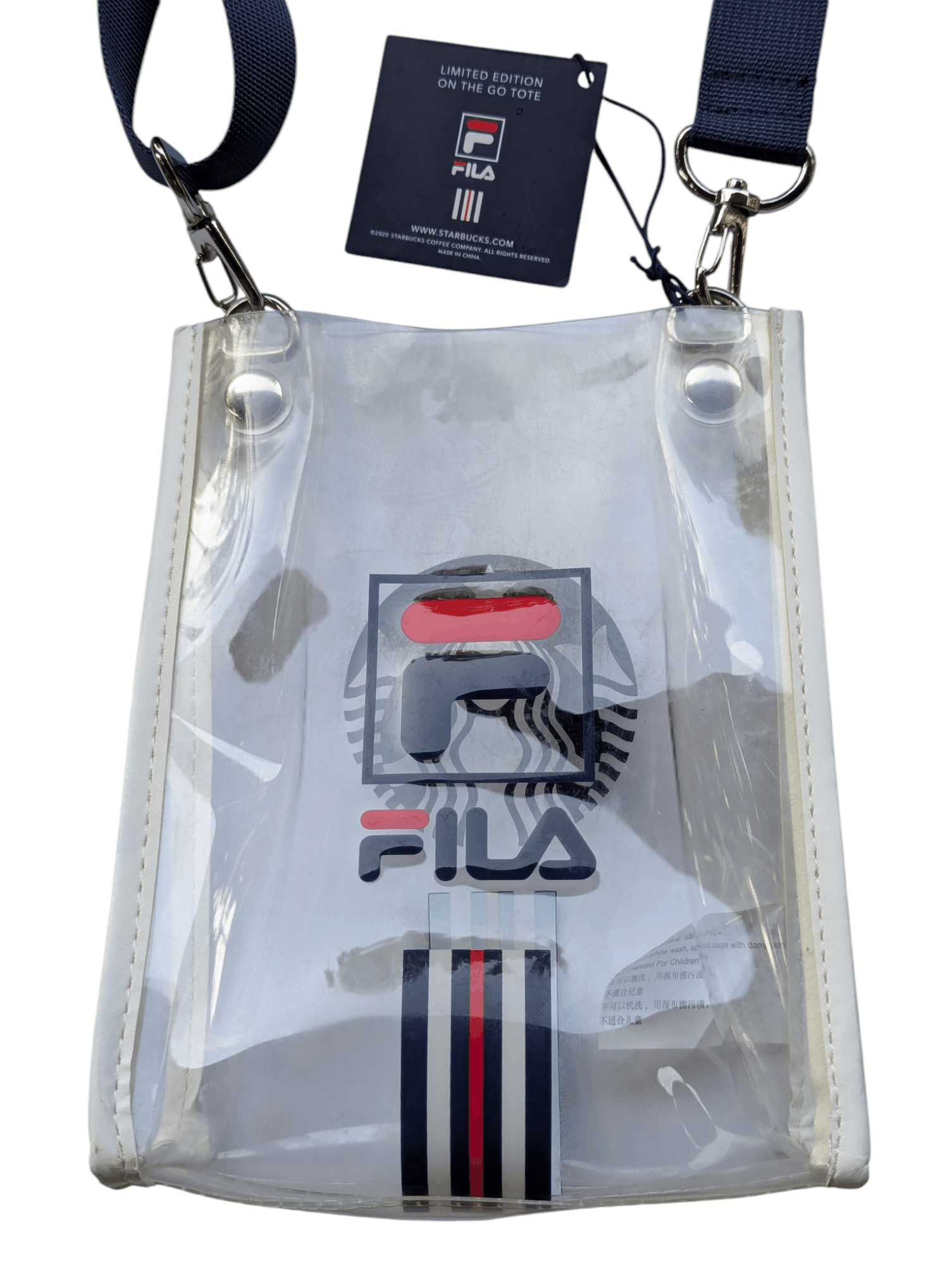 Fila FILA X STARBUCKS TRANSPARENT SLING BAG Size ONE SIZE - 3 Thumbnail