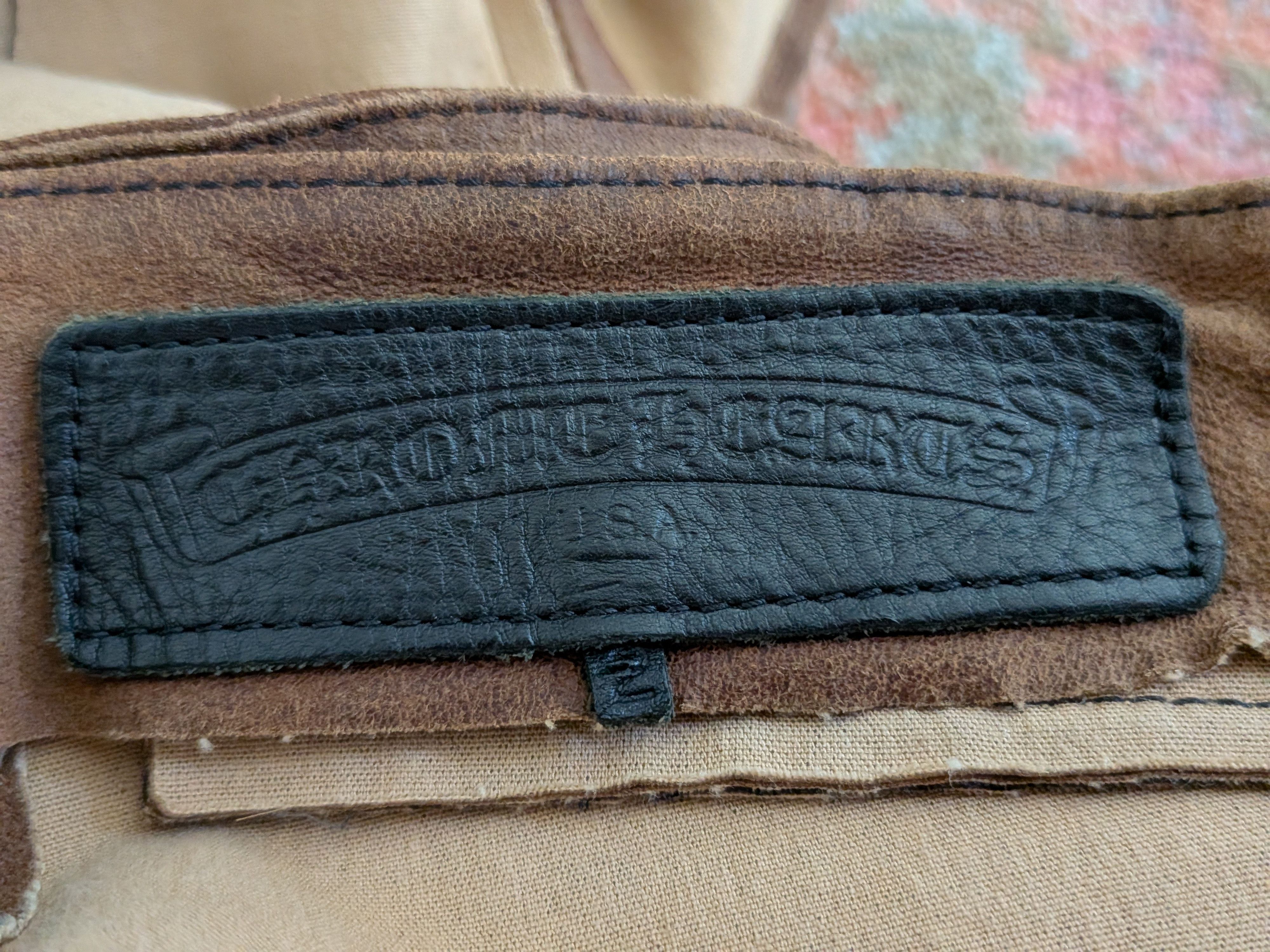 Chrome Hearts Brown Fleur Knee Pants Size 26" / US 2 / IT 38 - 3 Thumbnail