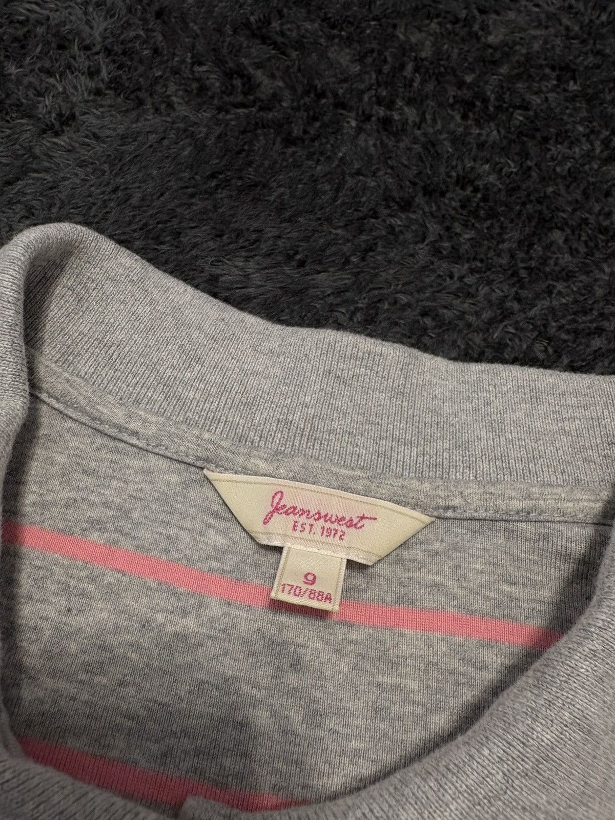 Hysteric Glamour × Undercover 2000s Cute Japan Y2K Abercrombie Style Striped Polo Tee Size M / US 6-8 / IT 42-44 - 3 Thumbnail