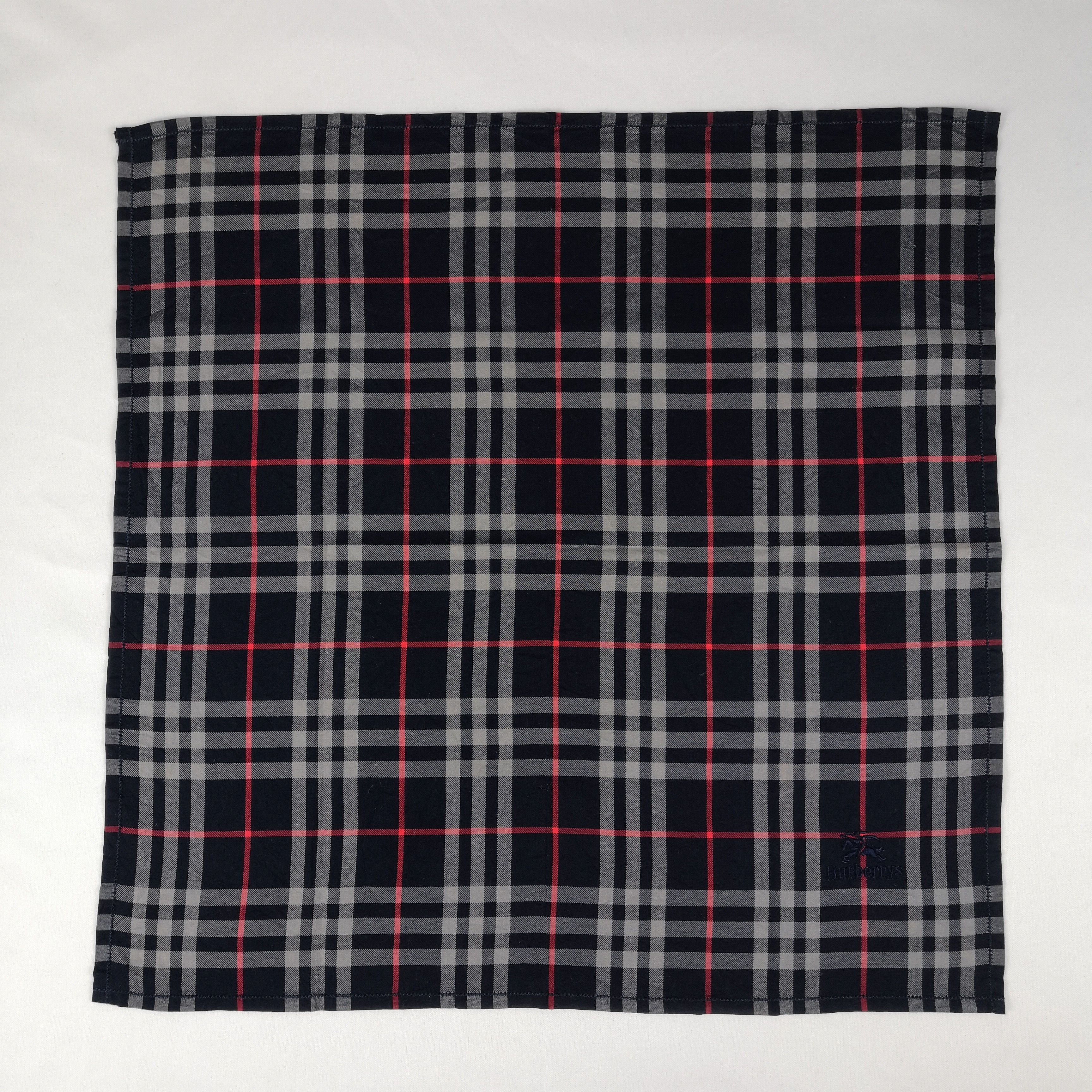 Burberry Vintage Burberry Handkerchief Bandana Pocket Square Size ONE SIZE - 2 Thumbnail