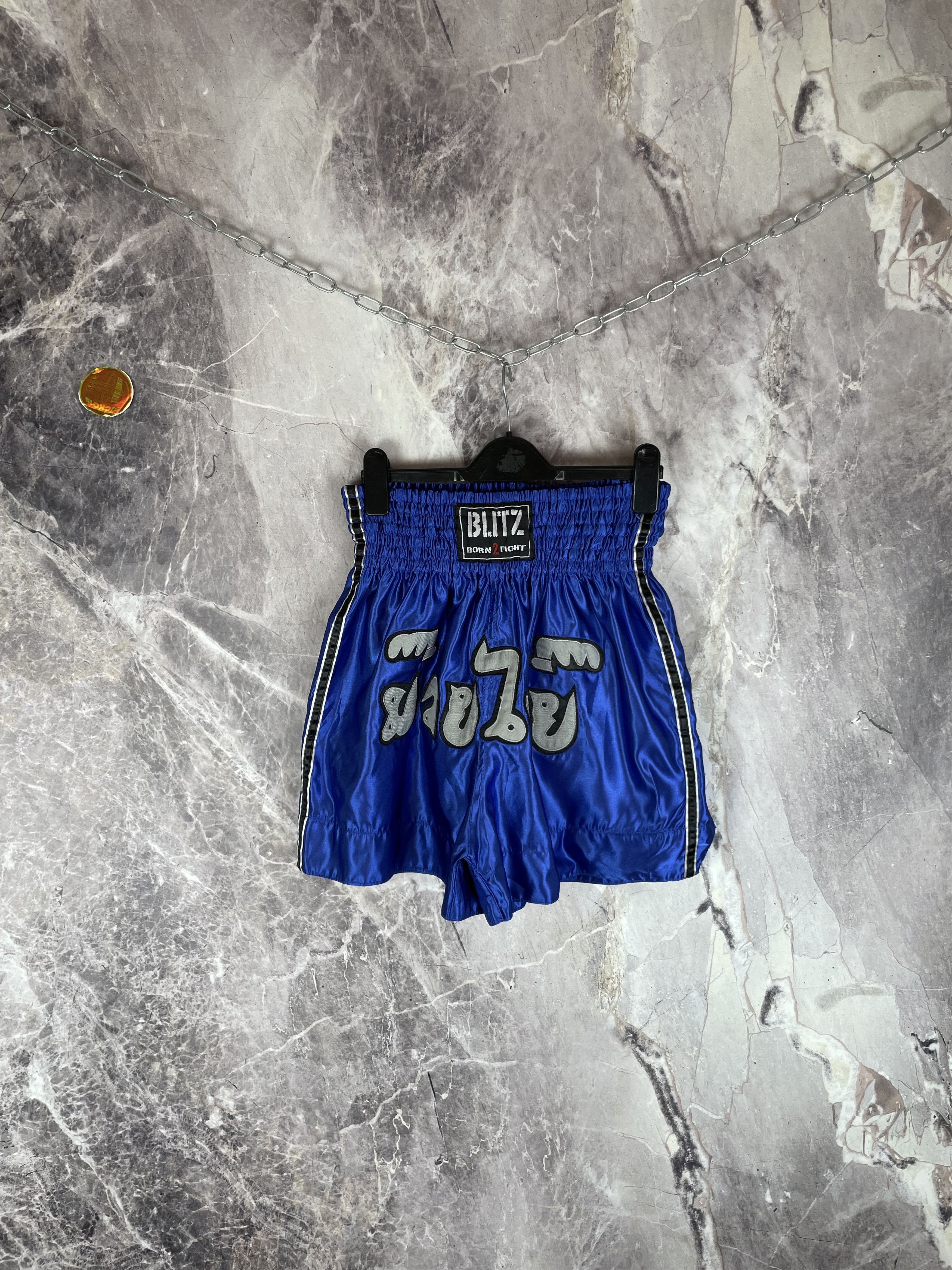 Vintage Vintage Thailand Muay Thai Fighting Shorts Size US 34 / EU 50 - 1 Thumbnail