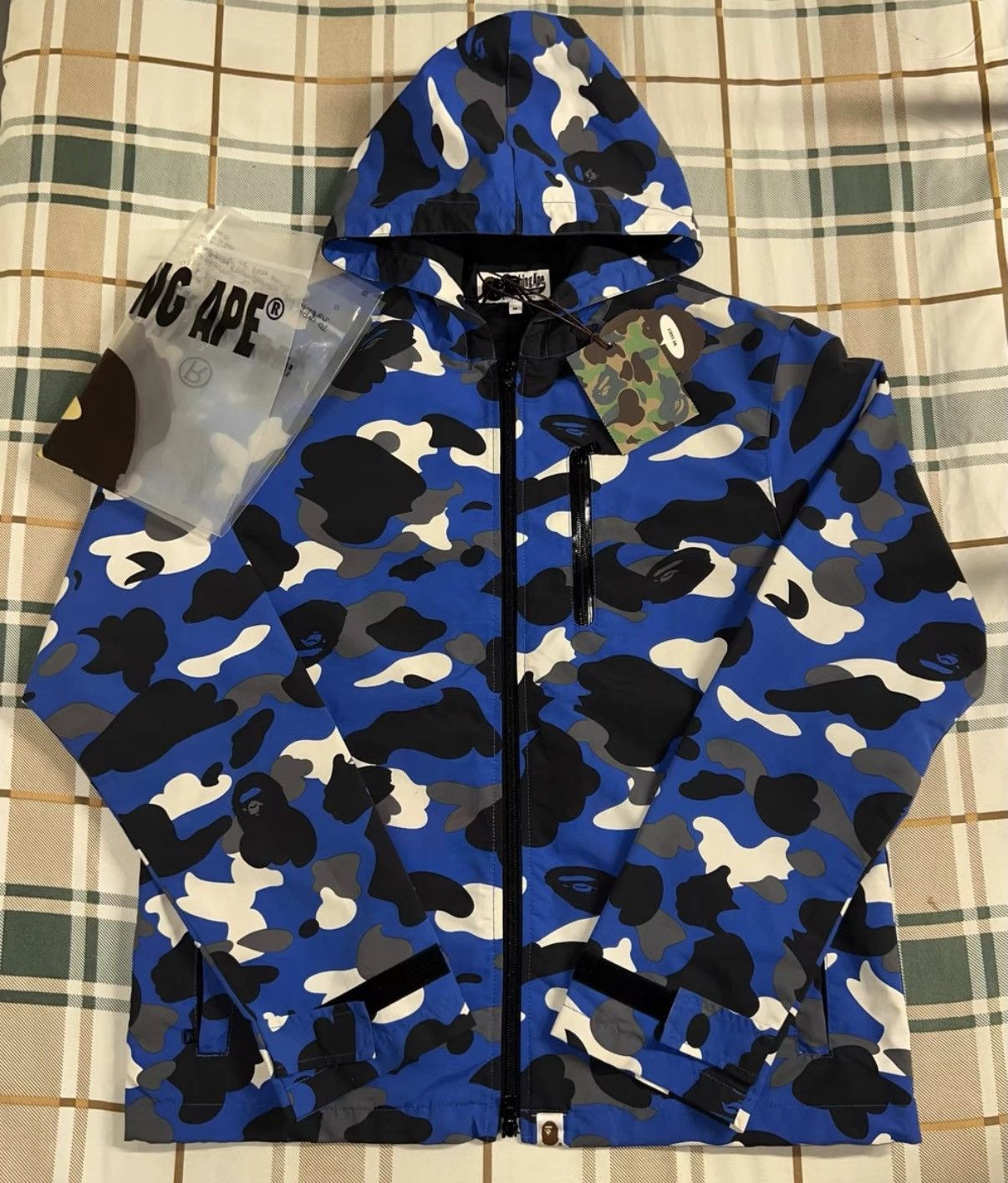 BAPE OG Nigo era camouflage lightweight windbreaker