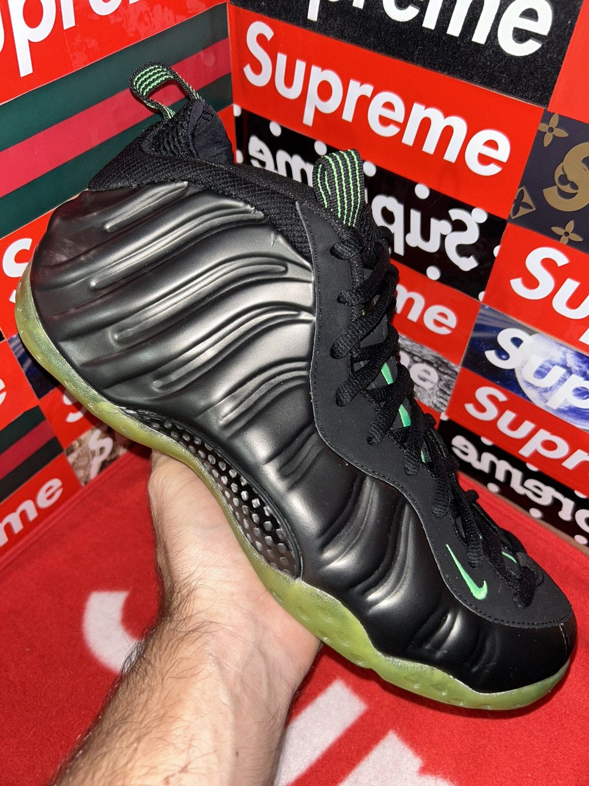 Nike Nike Air Foamposite One Green Goblin (HOH) 314996-030 NEW Size US 12 / EU 45 - 8 Thumbnail