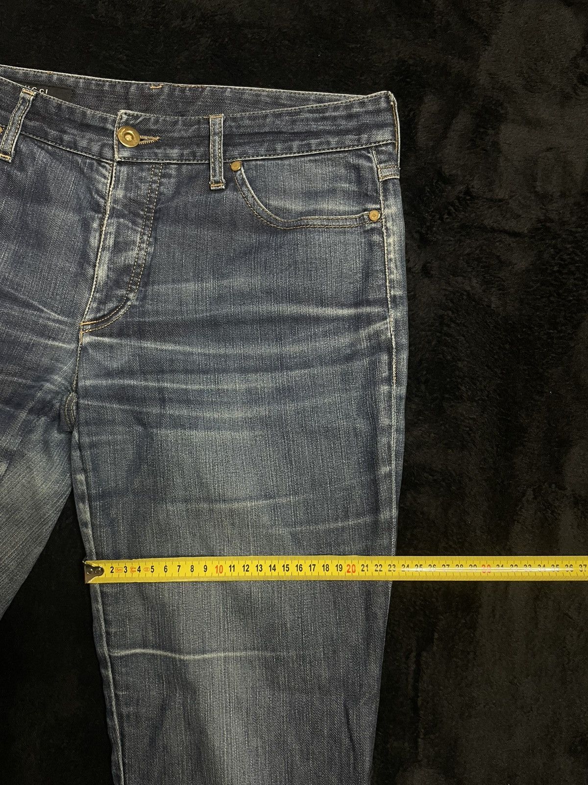 Gucci Vintage Gucci Logo Jeans Woman‘s y2k Size S Size 28" / US 6 / IT 42 - 11 Thumbnail