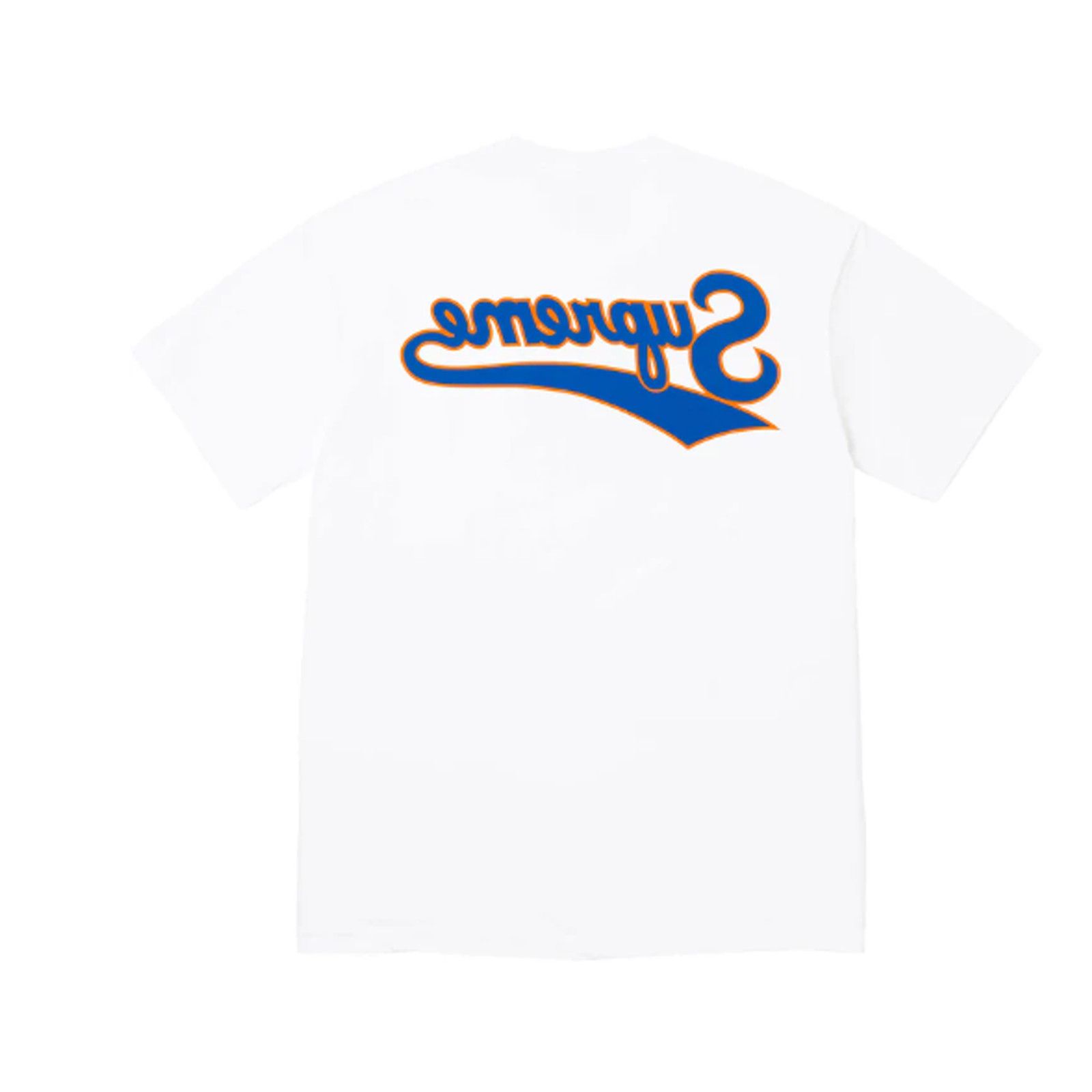 Supreme Backwards Tee White Size Large BRAND NEW SHIPS NOW