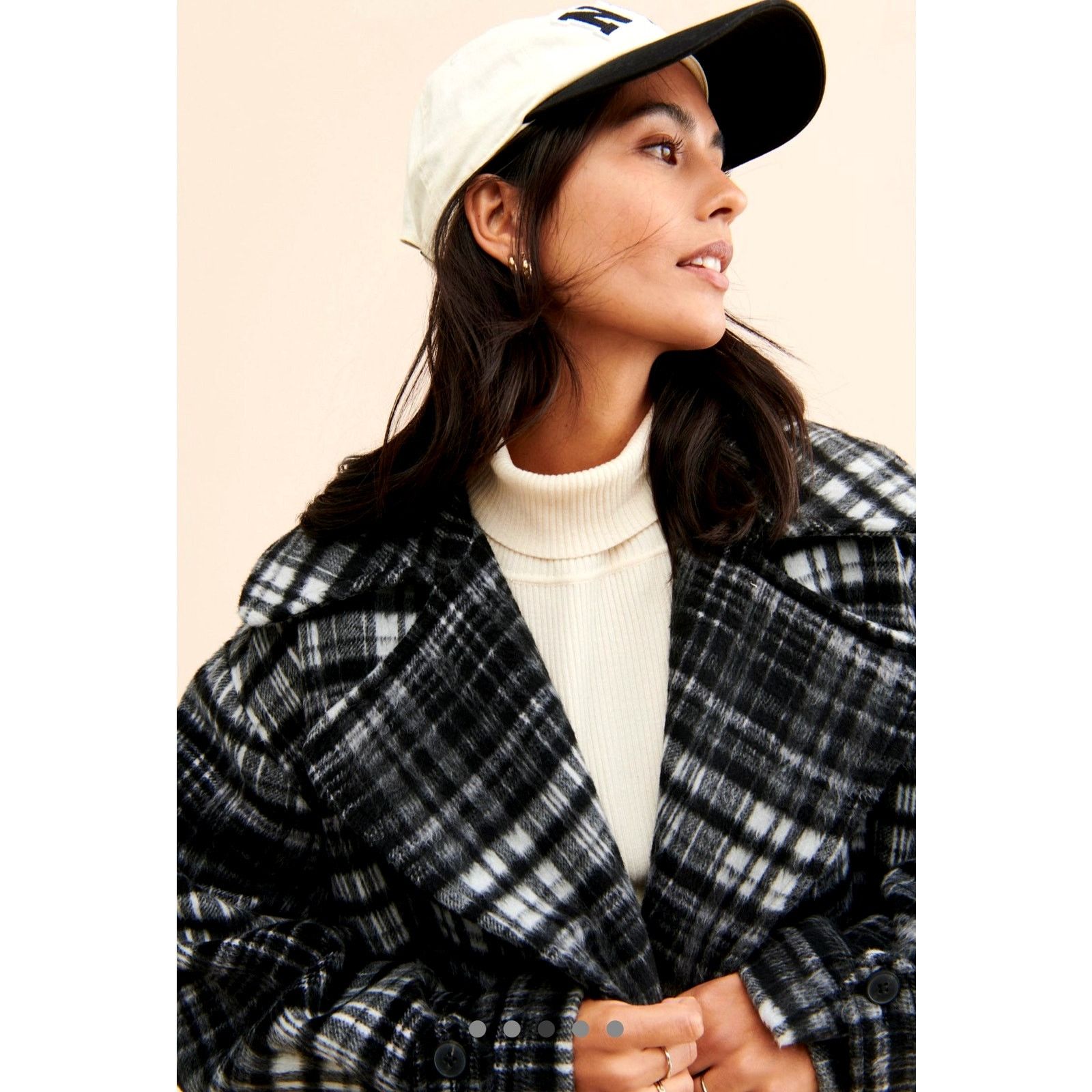 Free People Free People Highlands Wool Peacoat Black Size M Size M / US 6-8 / IT 42-44 - 3 Thumbnail