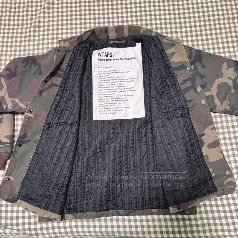 Other Wtaps Camouflage Trainer Jacket Size US L / EU 52-54 / 3 - 6 Thumbnail