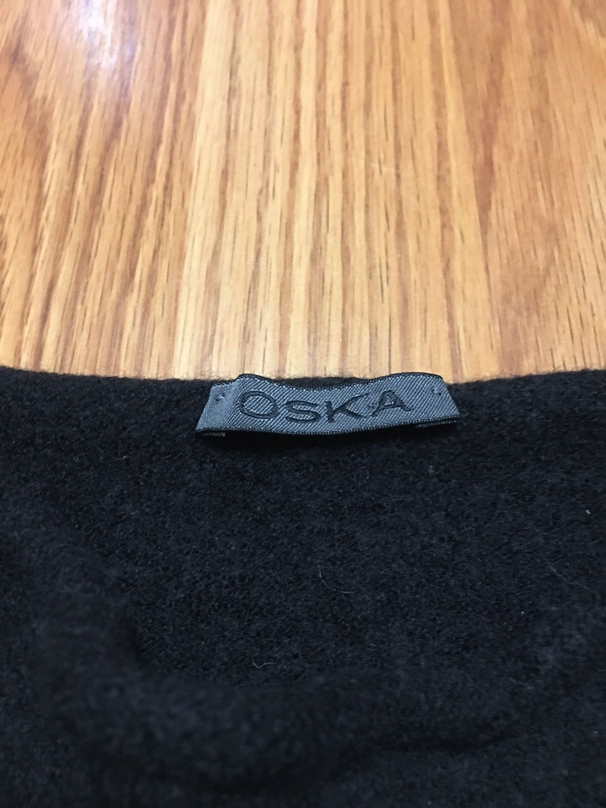 OSKA OSKA Black Virgin Wool High neck Sweater Size XS Size XS / US 0-2 / IT 36-38 - 7 Thumbnail