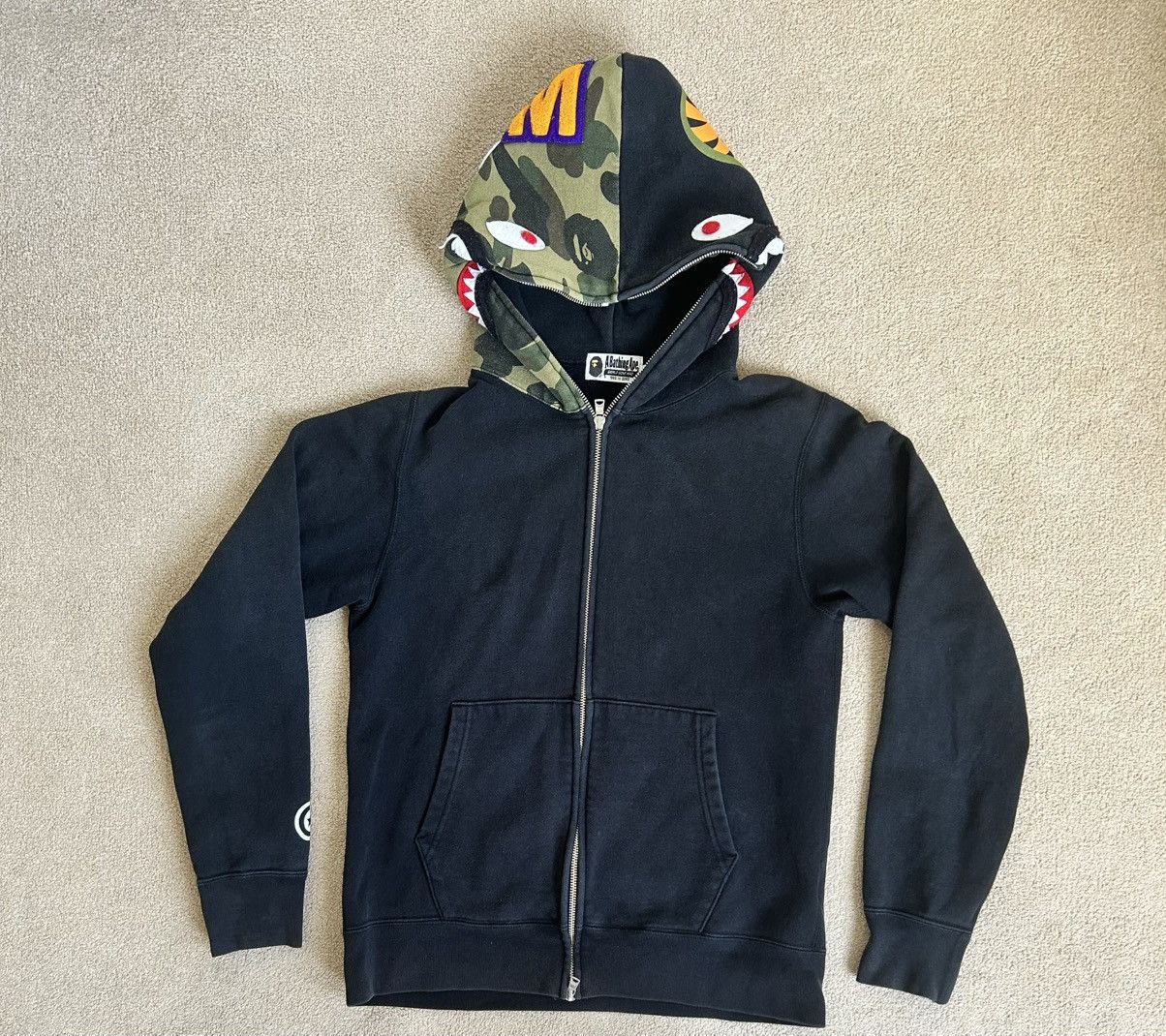 Bape × Neighborhood Bape x neighborhood split Camo shark