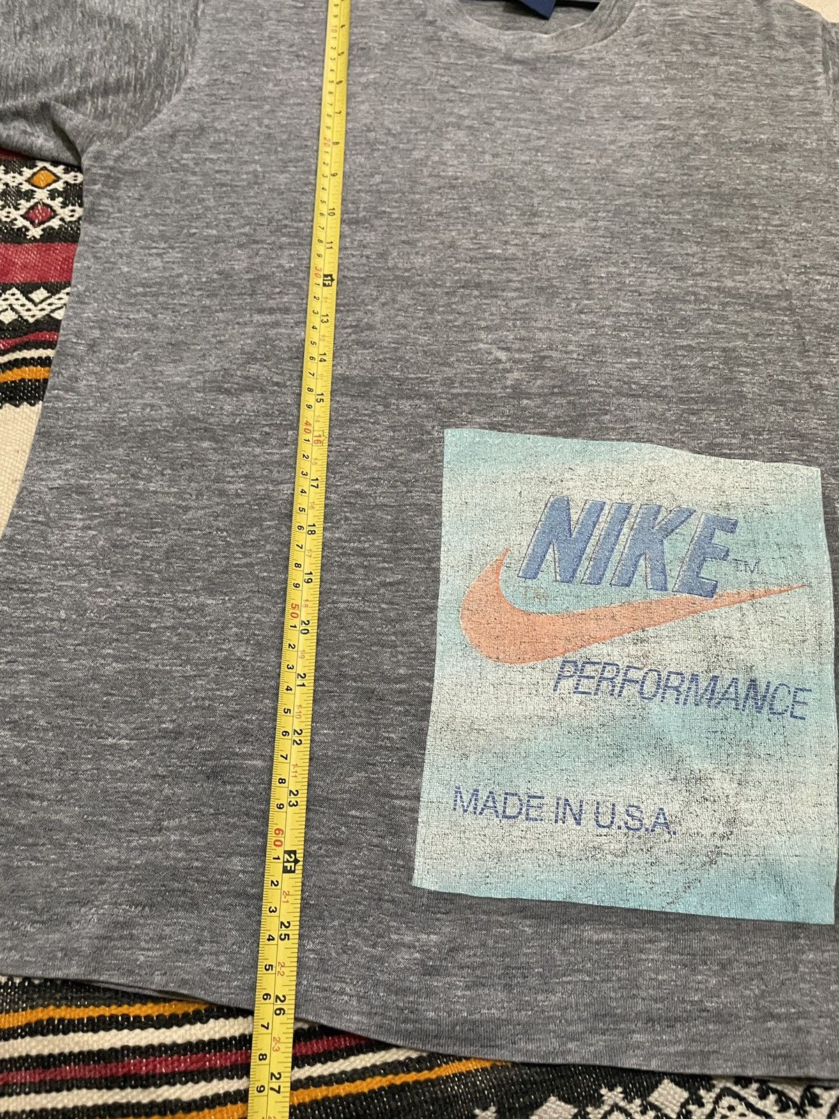 Nike × Vintage Vintage Nike 80s Blue Tag Rare Size US M / EU 48-50 / 2 - 8 Thumbnail