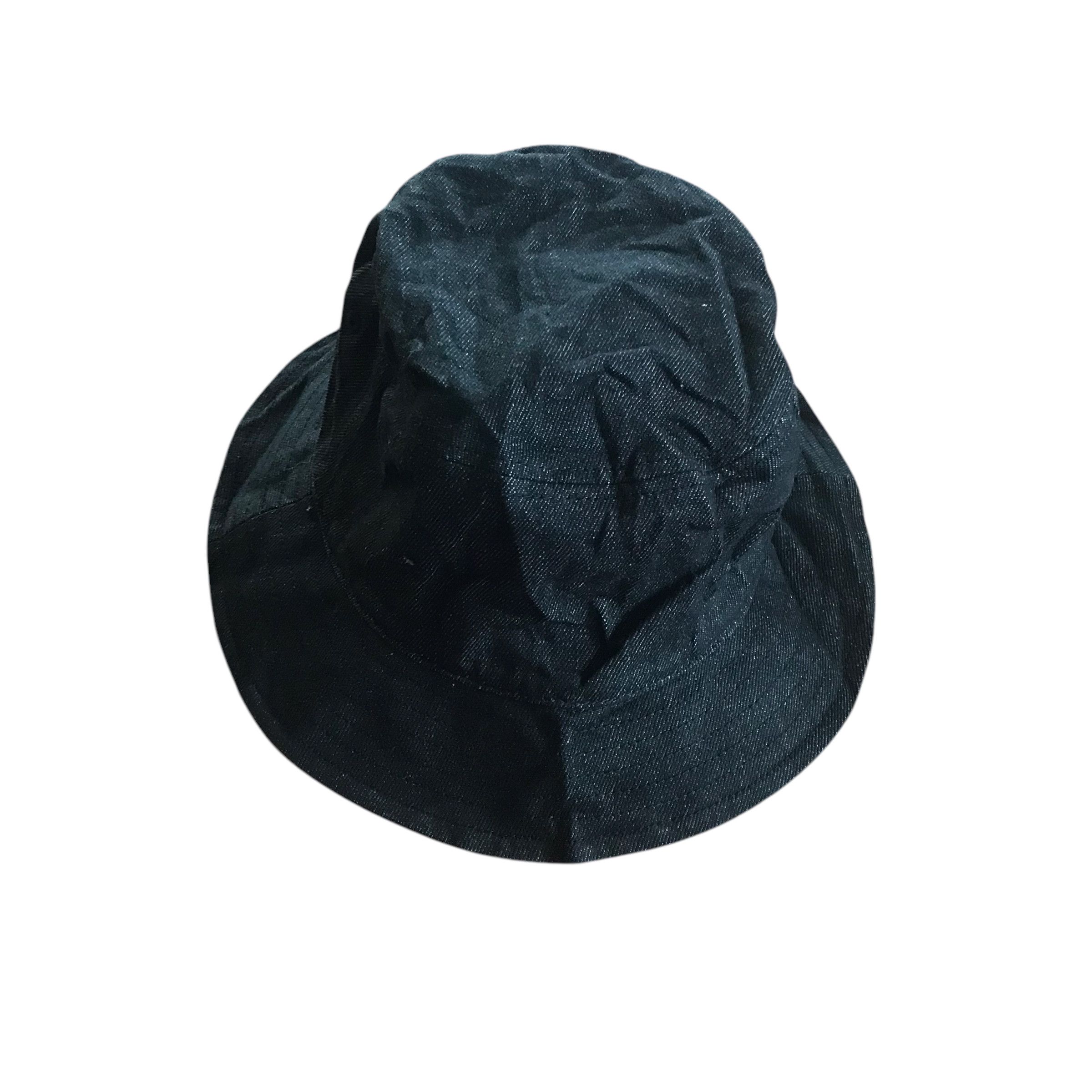 GU × Japanese Brand If six was nine GU Distressed Denim Bucket hat Size ONE SIZE - 3 Thumbnail