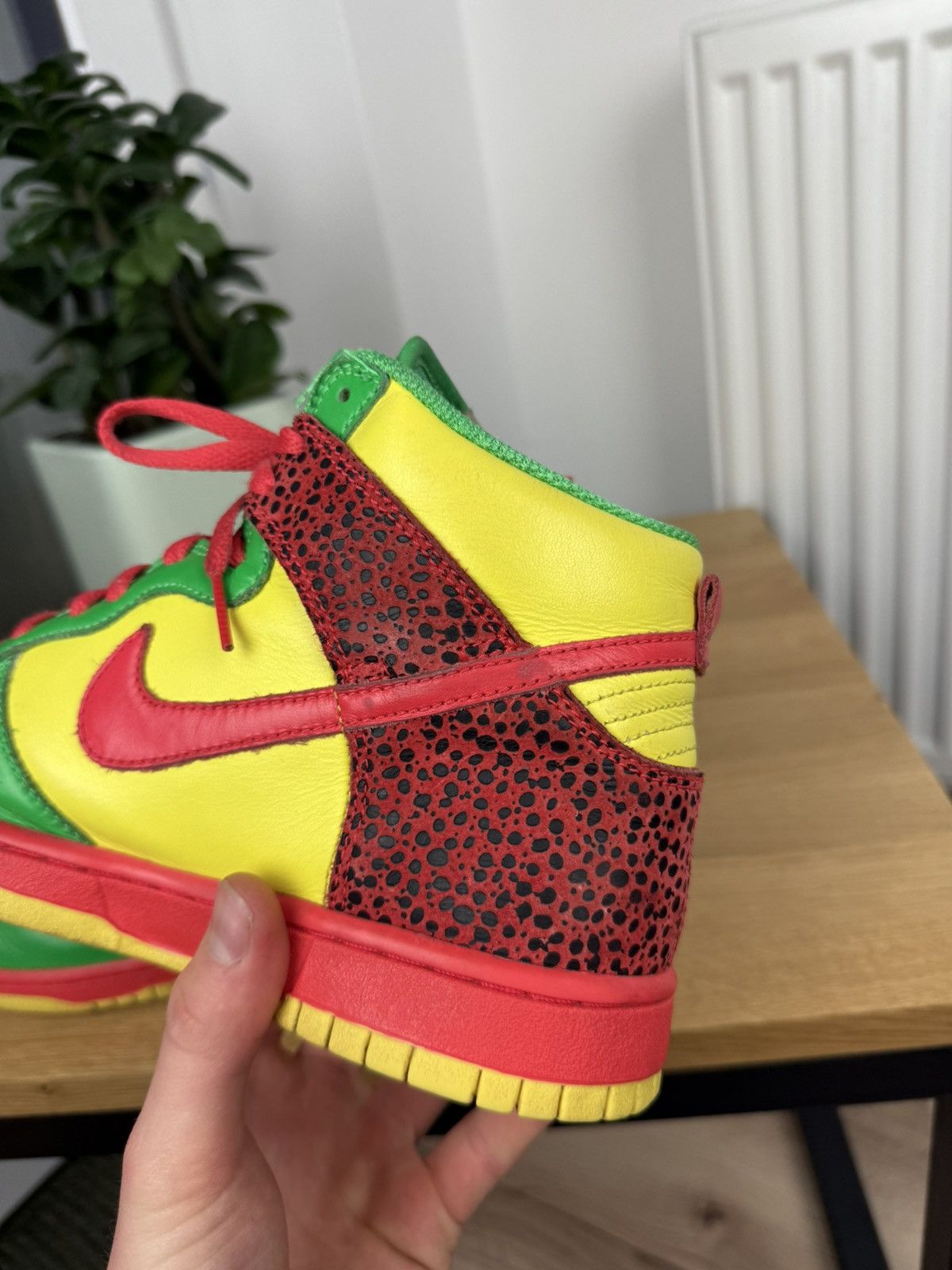 Nike Nike Dunk High Vintage y2k avant garde style shoes Size US 8 / IT 38 - 20 Thumbnail