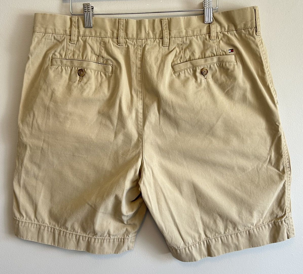 Tommy Hilfiger Tommy Hilfiger Men’s Tan Beige Khaki Summer Shorts - Size 38 Size US 38 / EU 54 - 5 Thumbnail