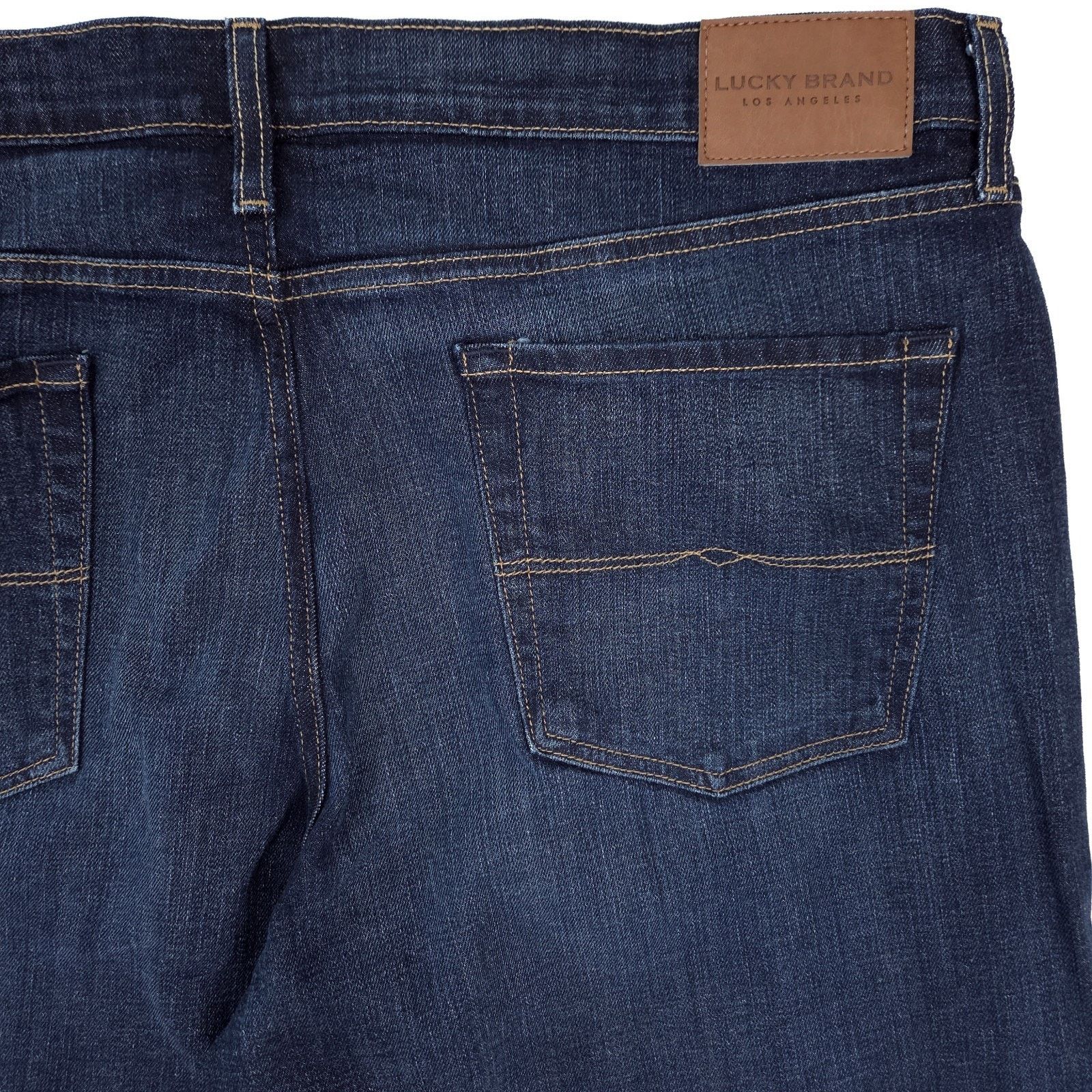 Lucky Brand Lucky Brand Mens Size 40x33 Blue 361 Vintage Straight Denim Size US 40 / EU 56 - 10 Thumbnail