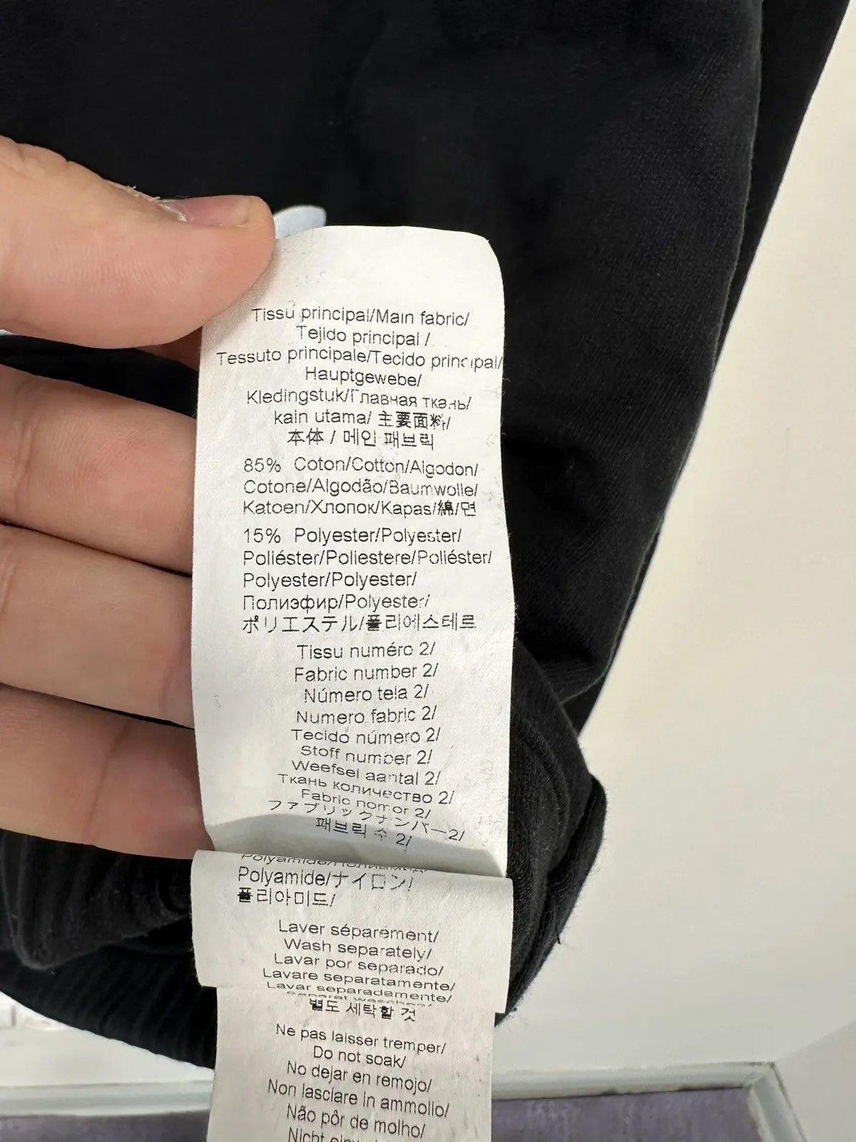 Kenzo Kenzo Half Zip Big Logo Black Luxury Hoodie Size US M / EU 48-50 / 2 - 9 Thumbnail