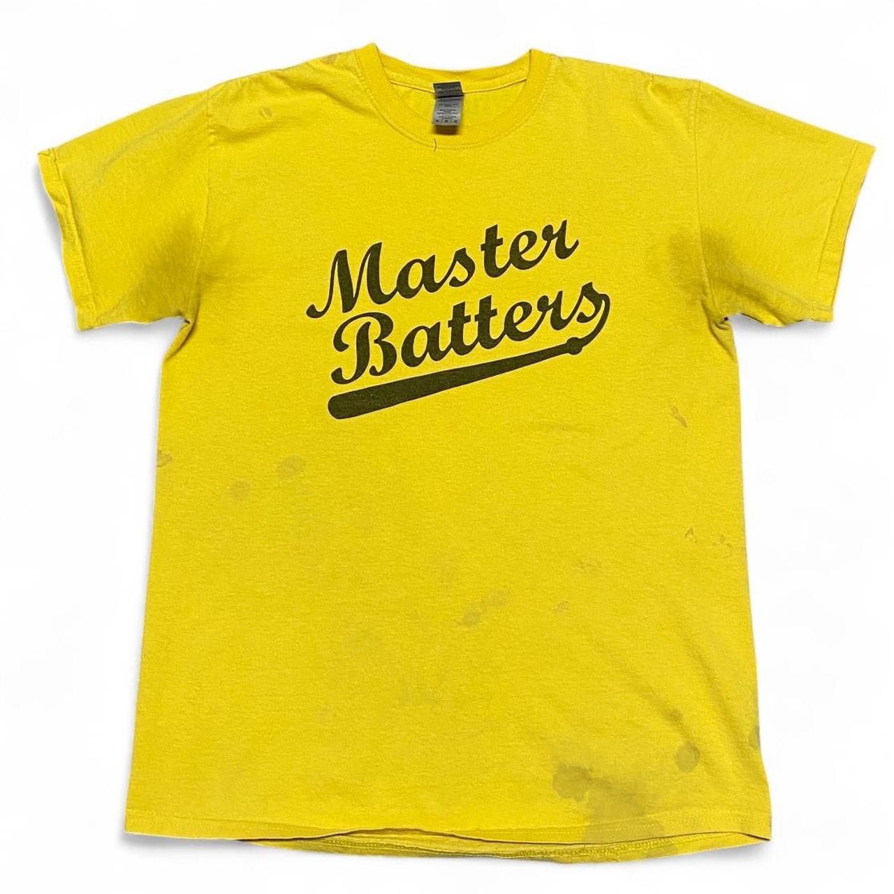 Other Master batters yellow graphic funny T-shirt Size US M / EU 48-50 / 2 - 1 Thumbnail