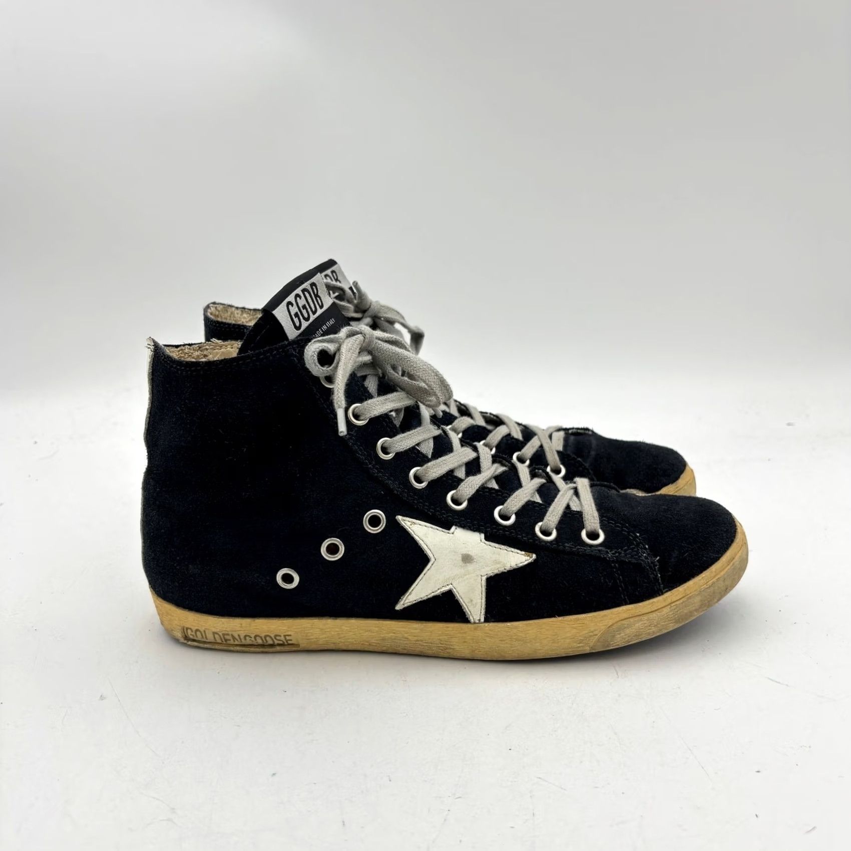 Golden Goose Golden Goose Francy Hi Top Skate Suede Sneakers Shoes Women's 40 US 10 Size L / US 10 / IT 46 - 3 Thumbnail
