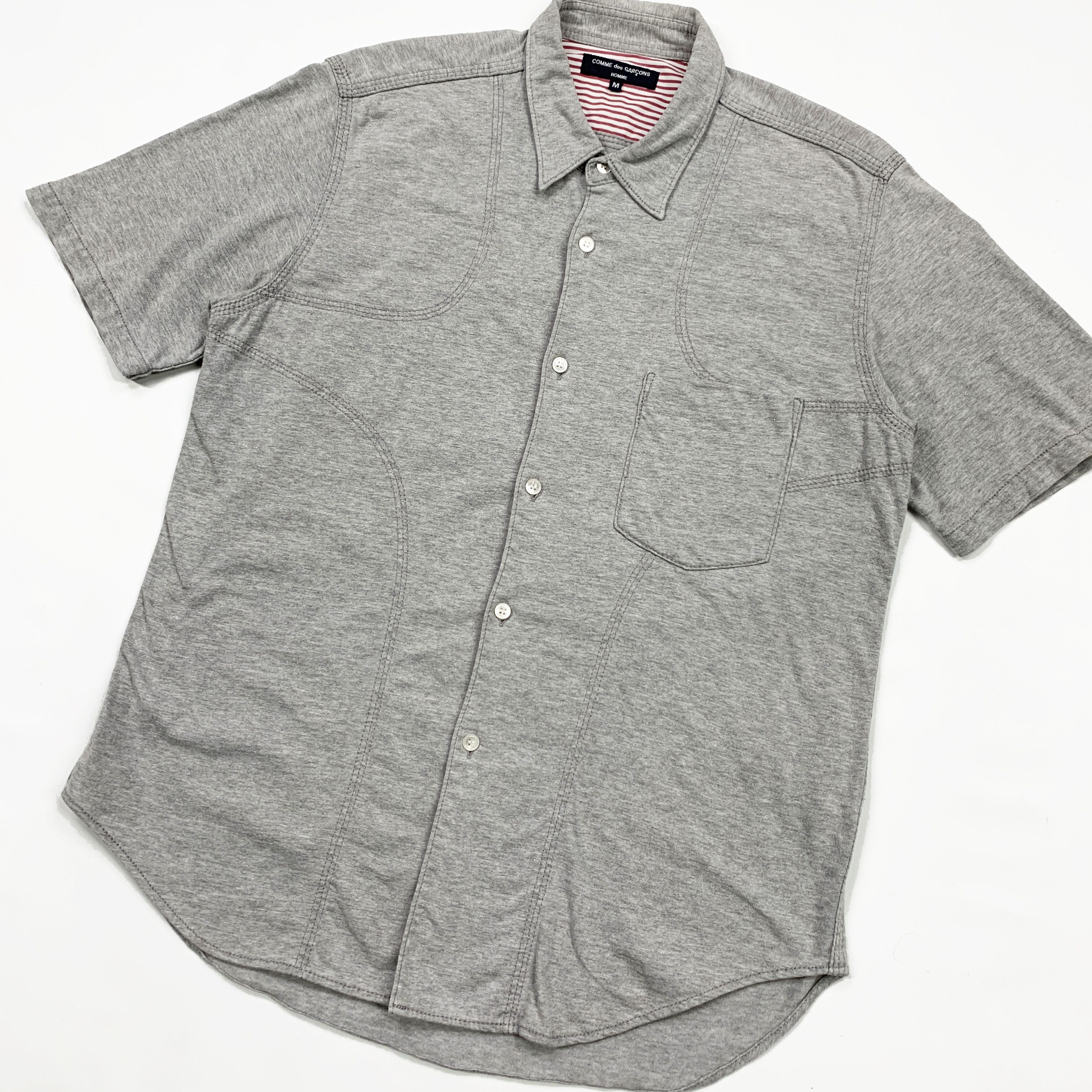 Comme des Garcons Homme Plus Reverse Paneled Shirt Size US M / EU 48-50 / 2 - 4 Thumbnail